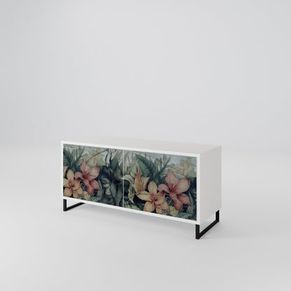 HEAVENLY BLOOM Compact 2-Door TV Cabinet