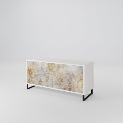 SUNFLOWER BLUR Compact 2-Door TV Cabinet