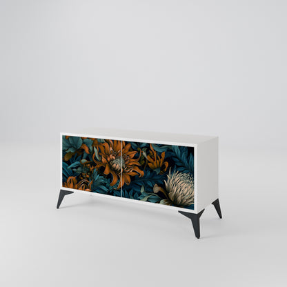 MORNING BLOOM Compact 2-Door TV Cabinet