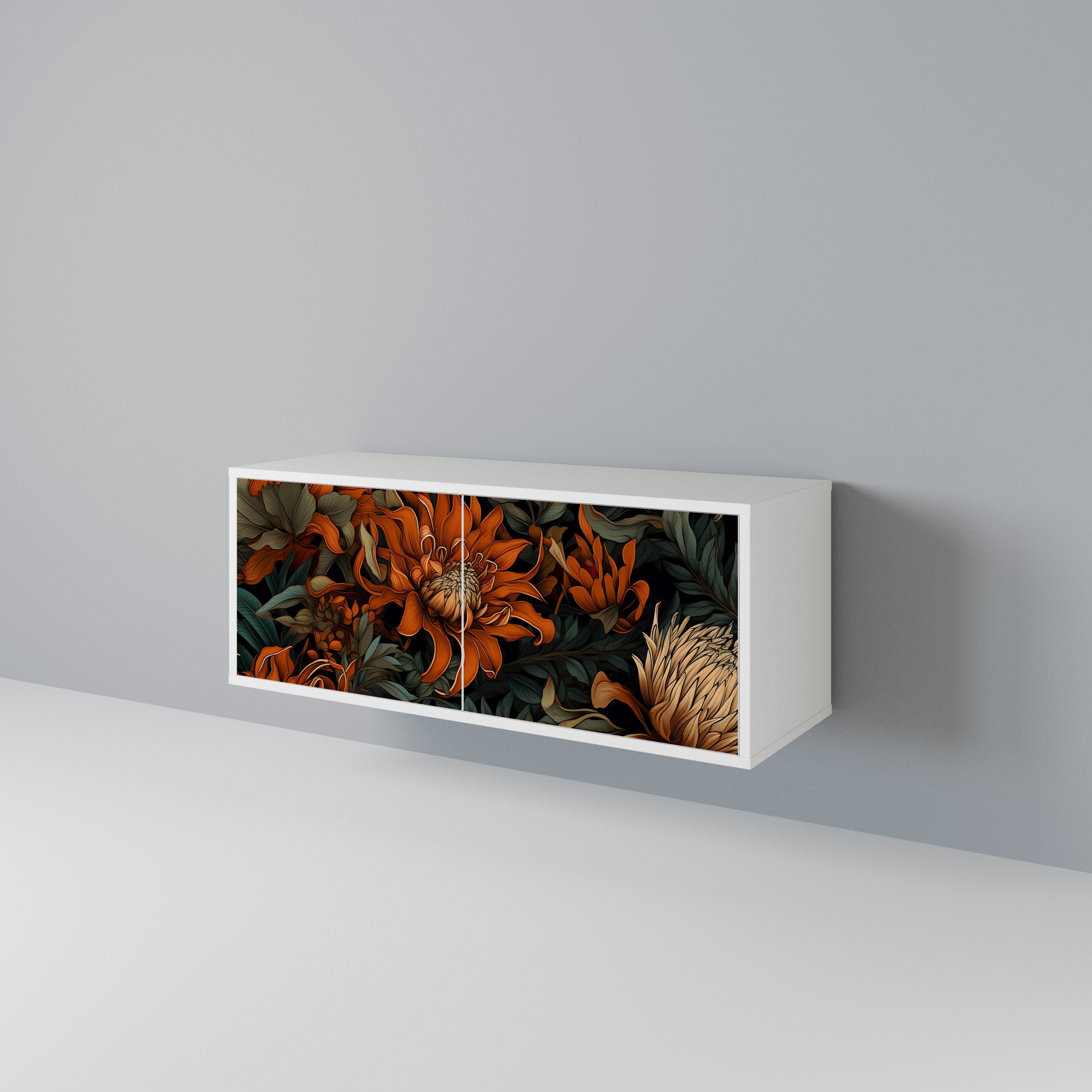 DAWN BLOOM Compact 2-Door TV Cabinet