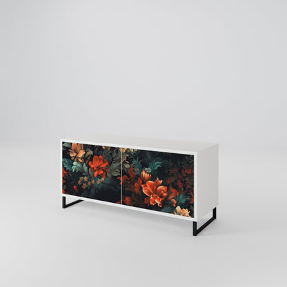 IMAGINARY BLOSSOM Compact 2-Door TV Cabinet