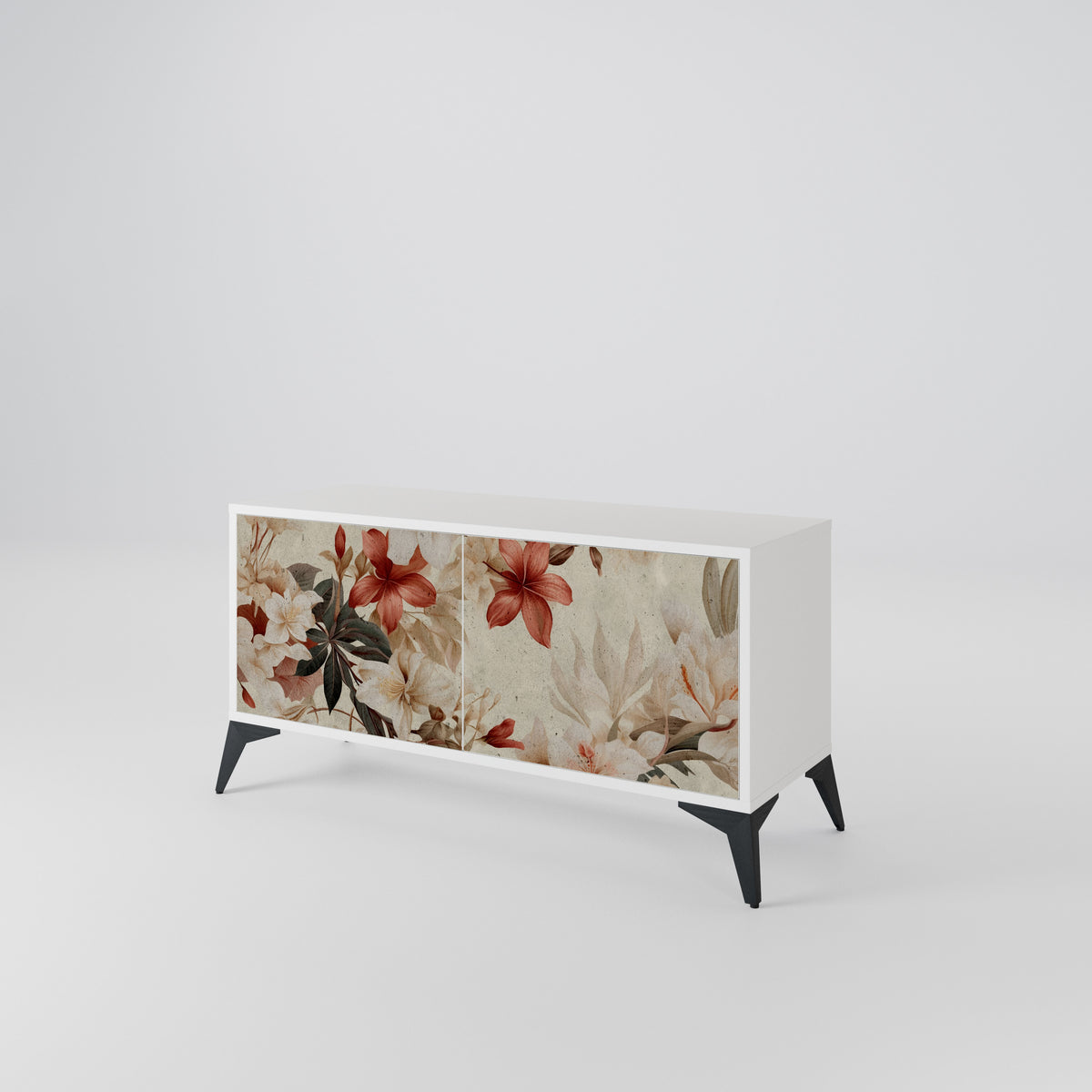 PETAL HARMONY Compact 2-Door TV Cabinet