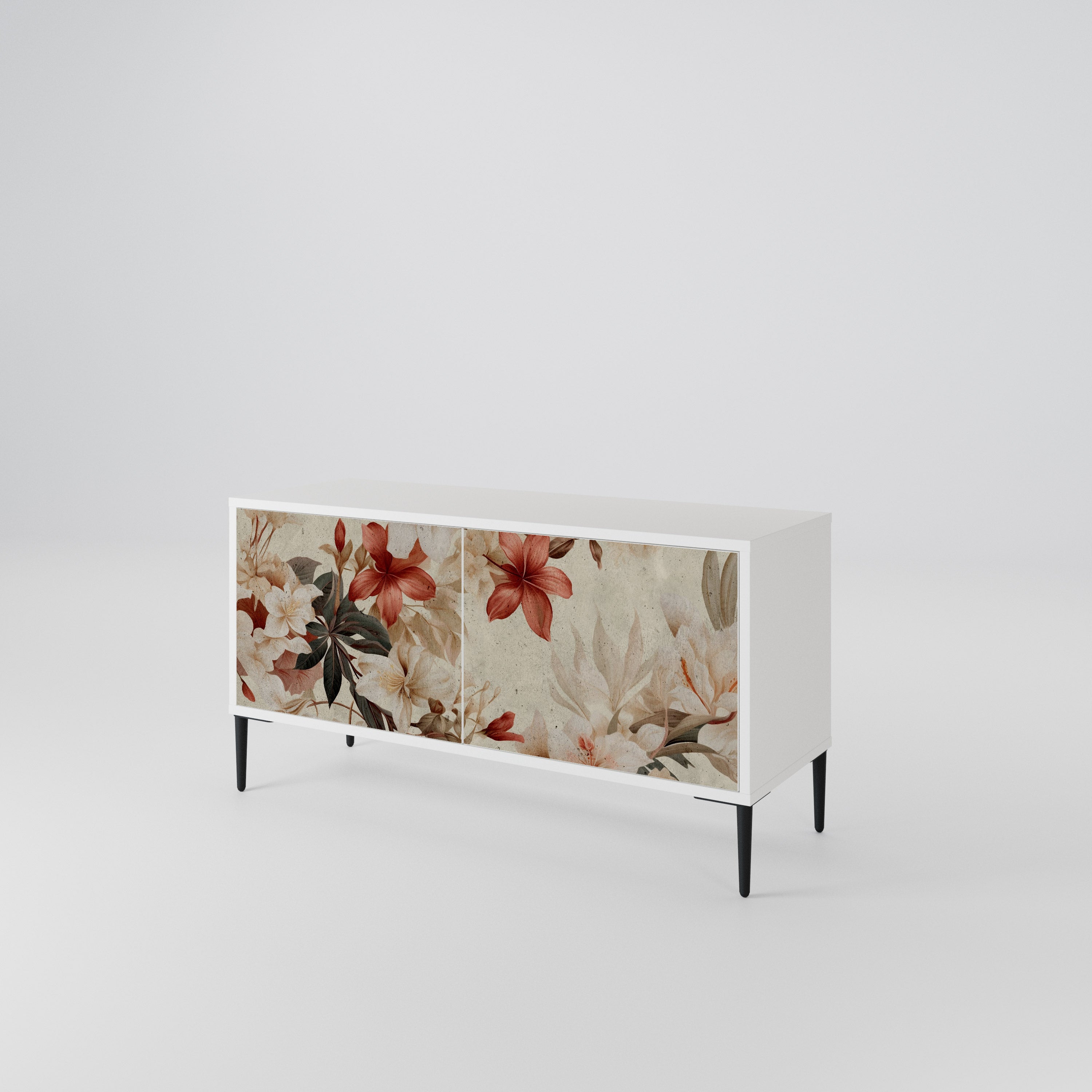 PETAL HARMONY Compact 2-Door TV Cabinet