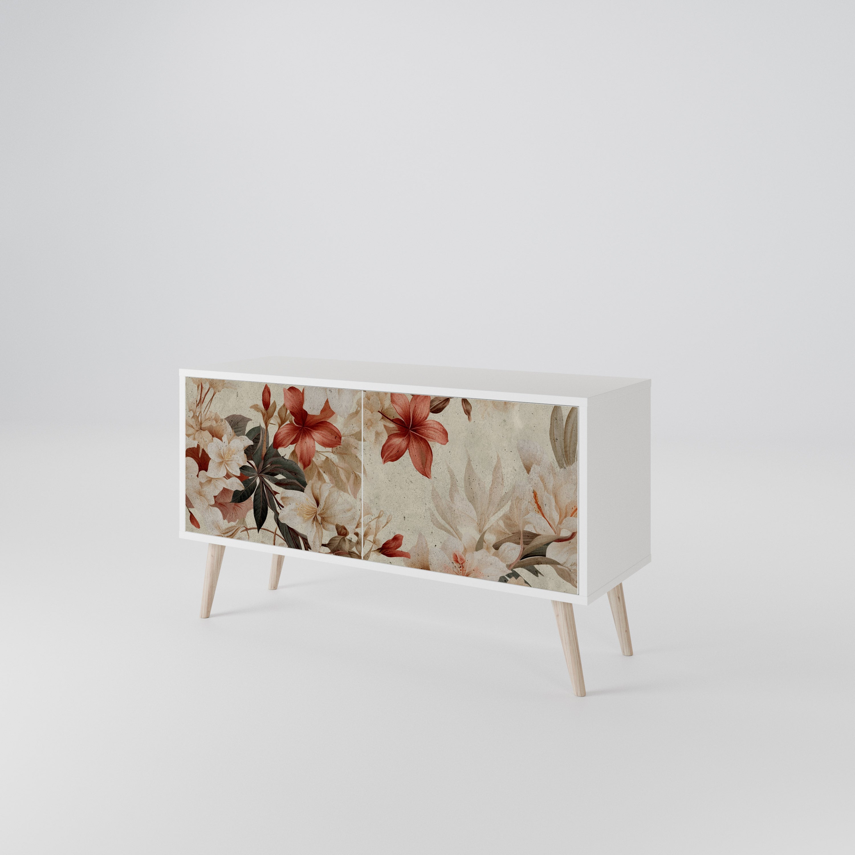 PETAL HARMONY Compact 2-Door TV Cabinet