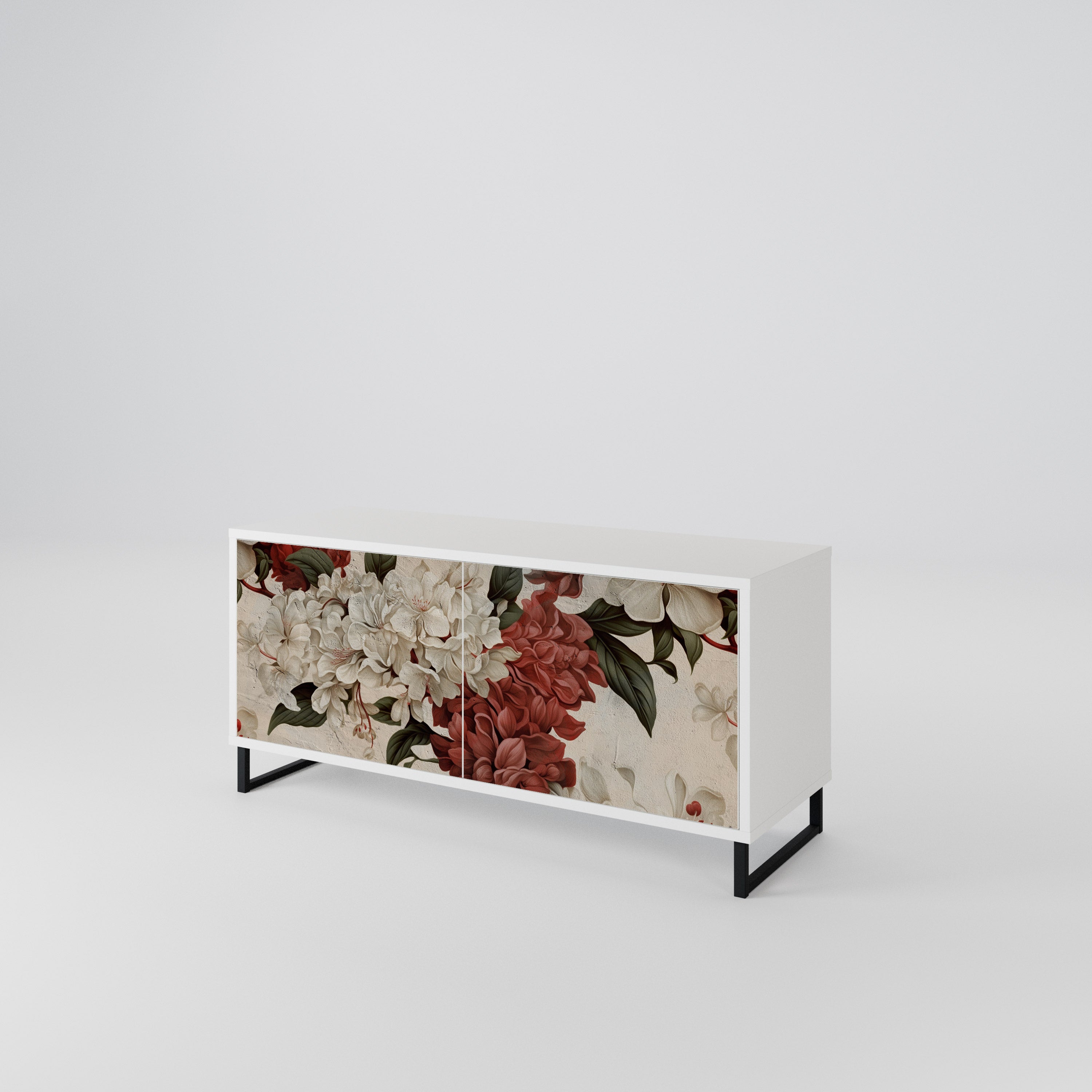 EPHEMERAL DAYS Compact 2-Door TV Cabinet