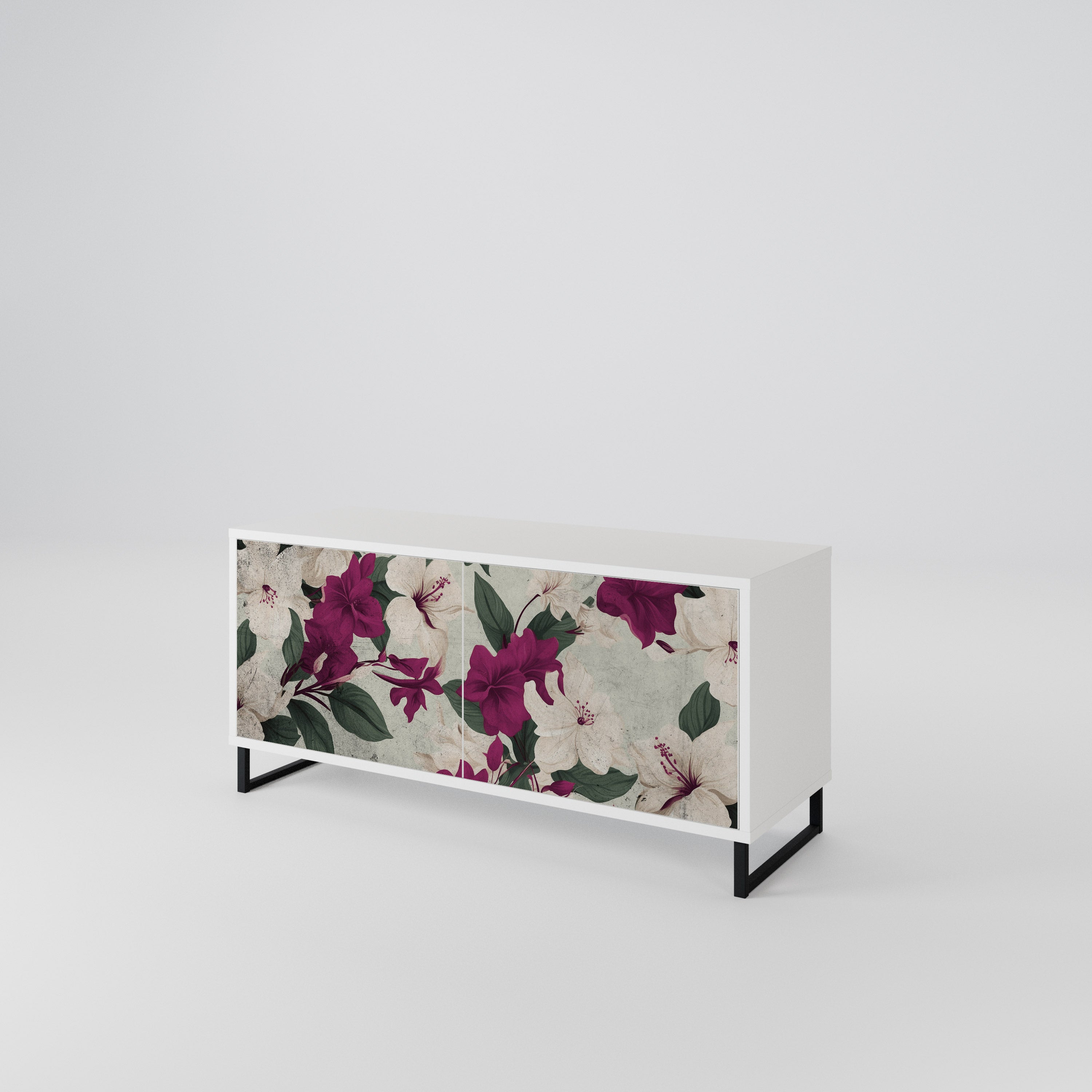 FLOWERET DREAM Compact 2-Door TV Cabinet