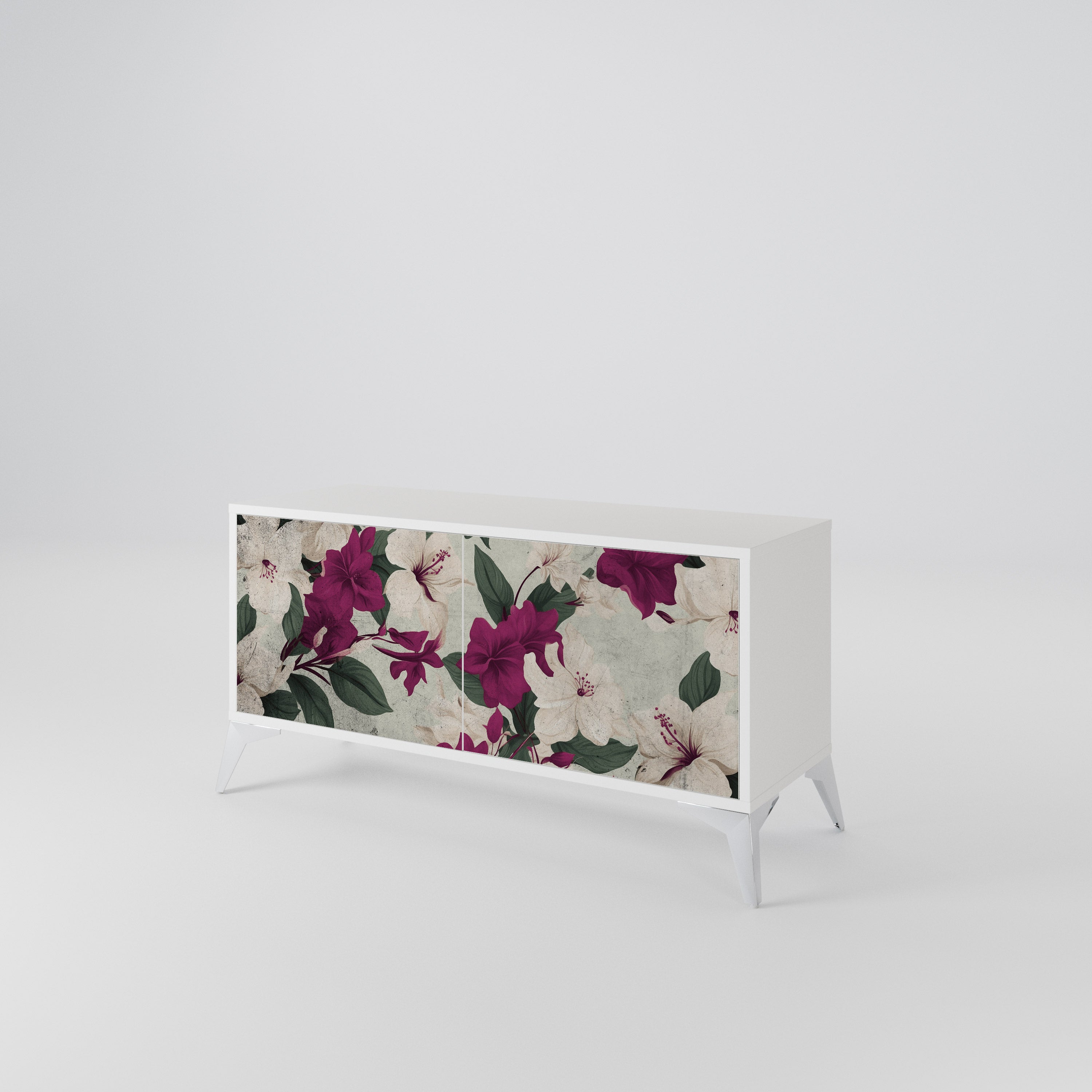 FLOWERET DREAM Compact 2-Door TV Cabinet