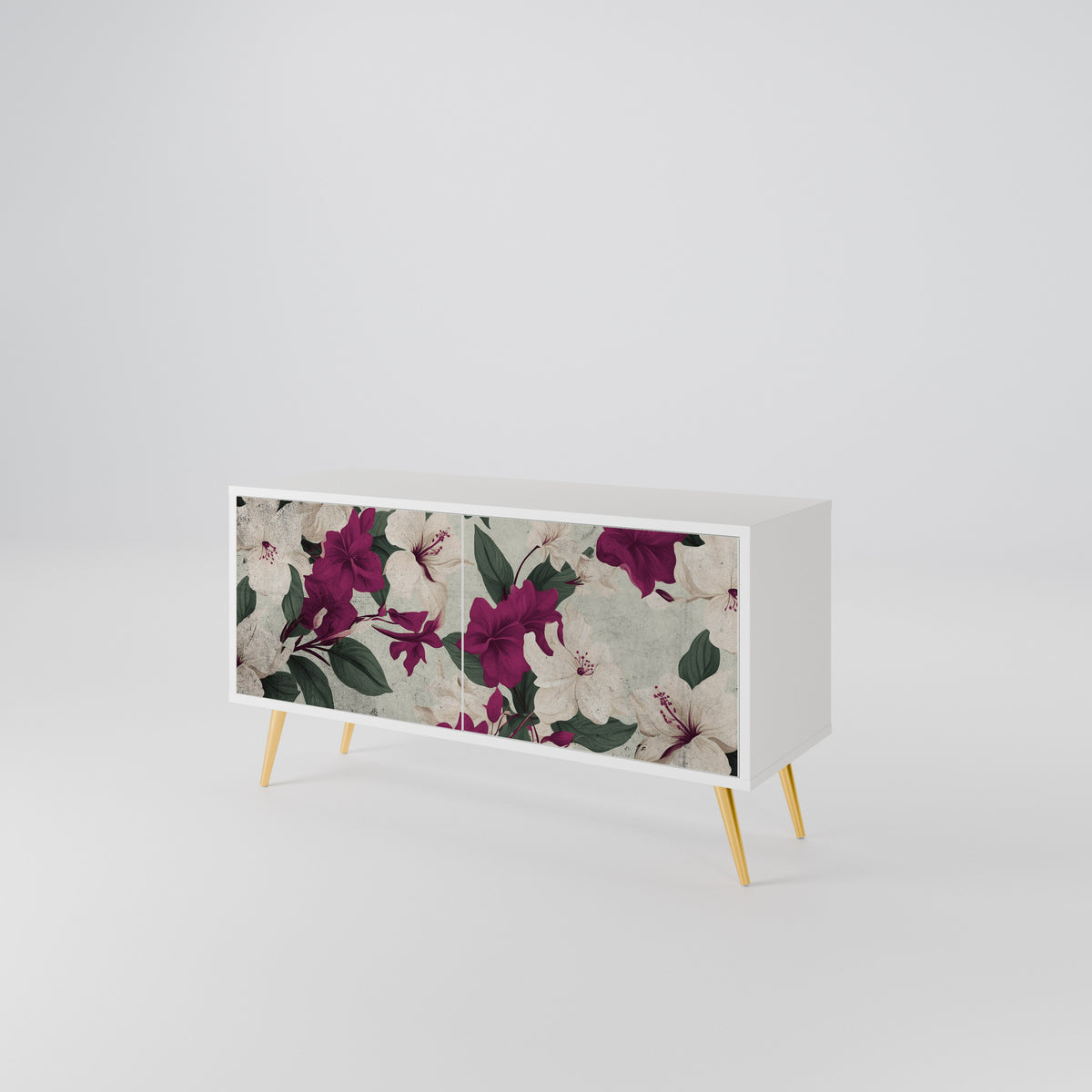 FLOWERET DREAM Compact 2-Door TV Cabinet