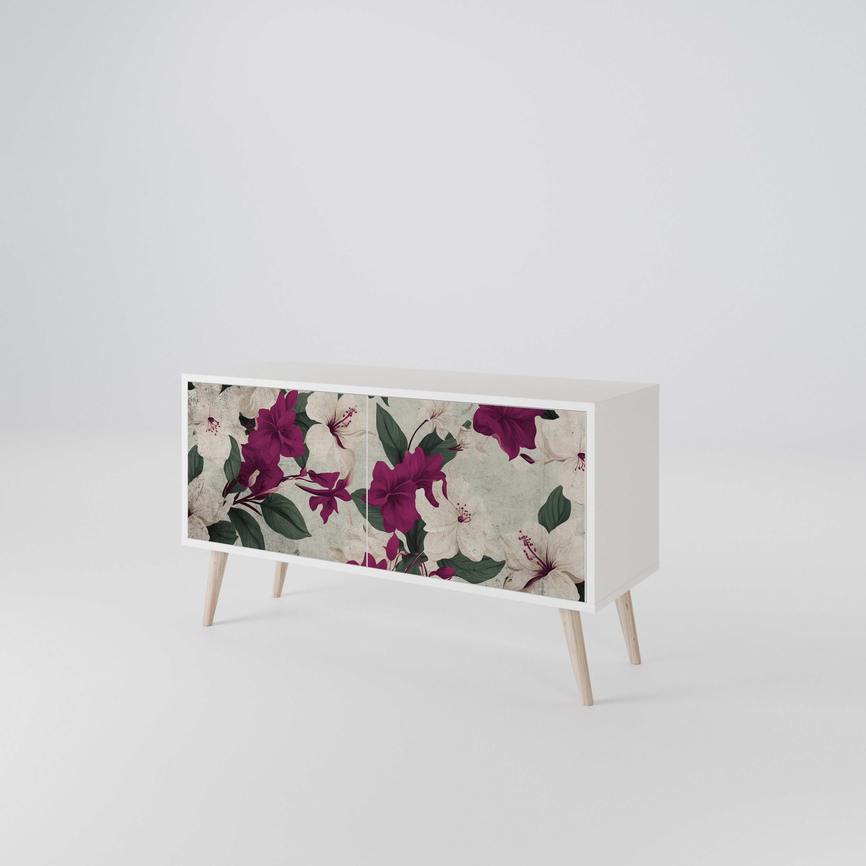 FLOWERET DREAM Compact 2-Door TV Cabinet