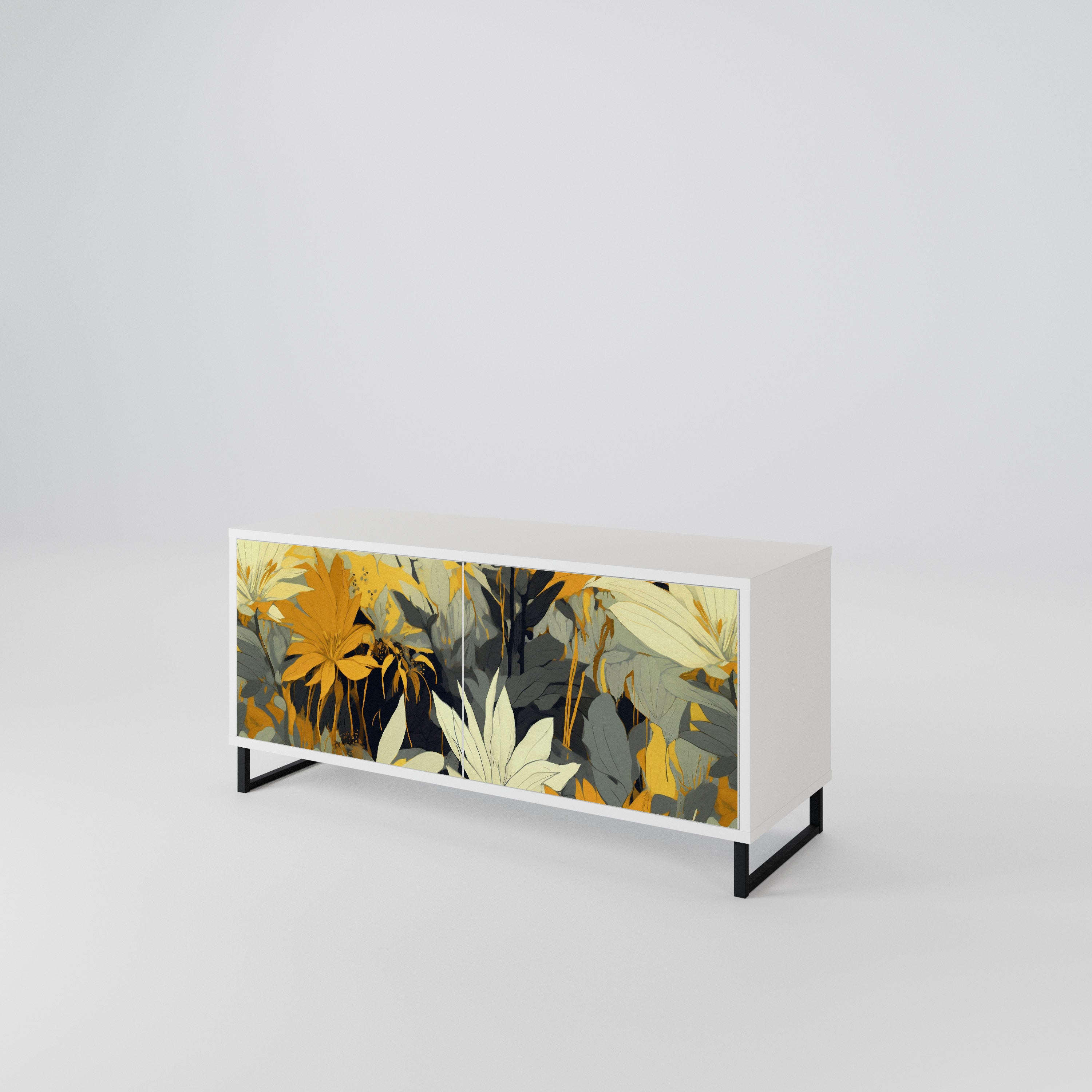 SUNKISSED LILY Compact 2-Door TV Cabinet