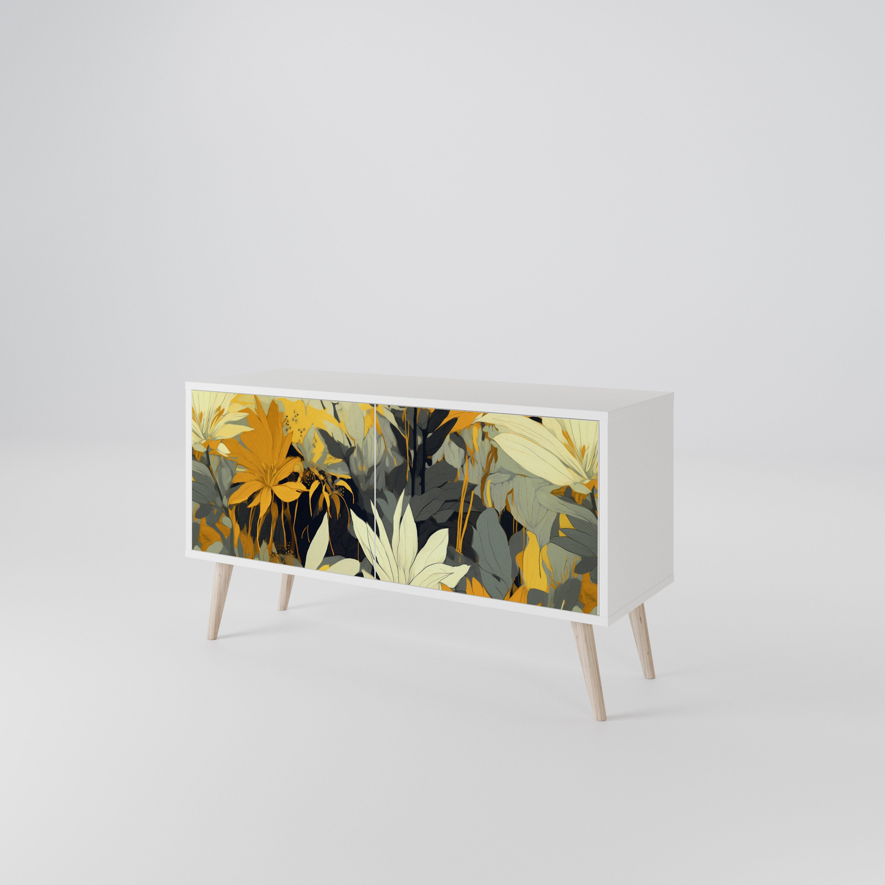SUNKISSED LILY Compact 2-Door TV Cabinet