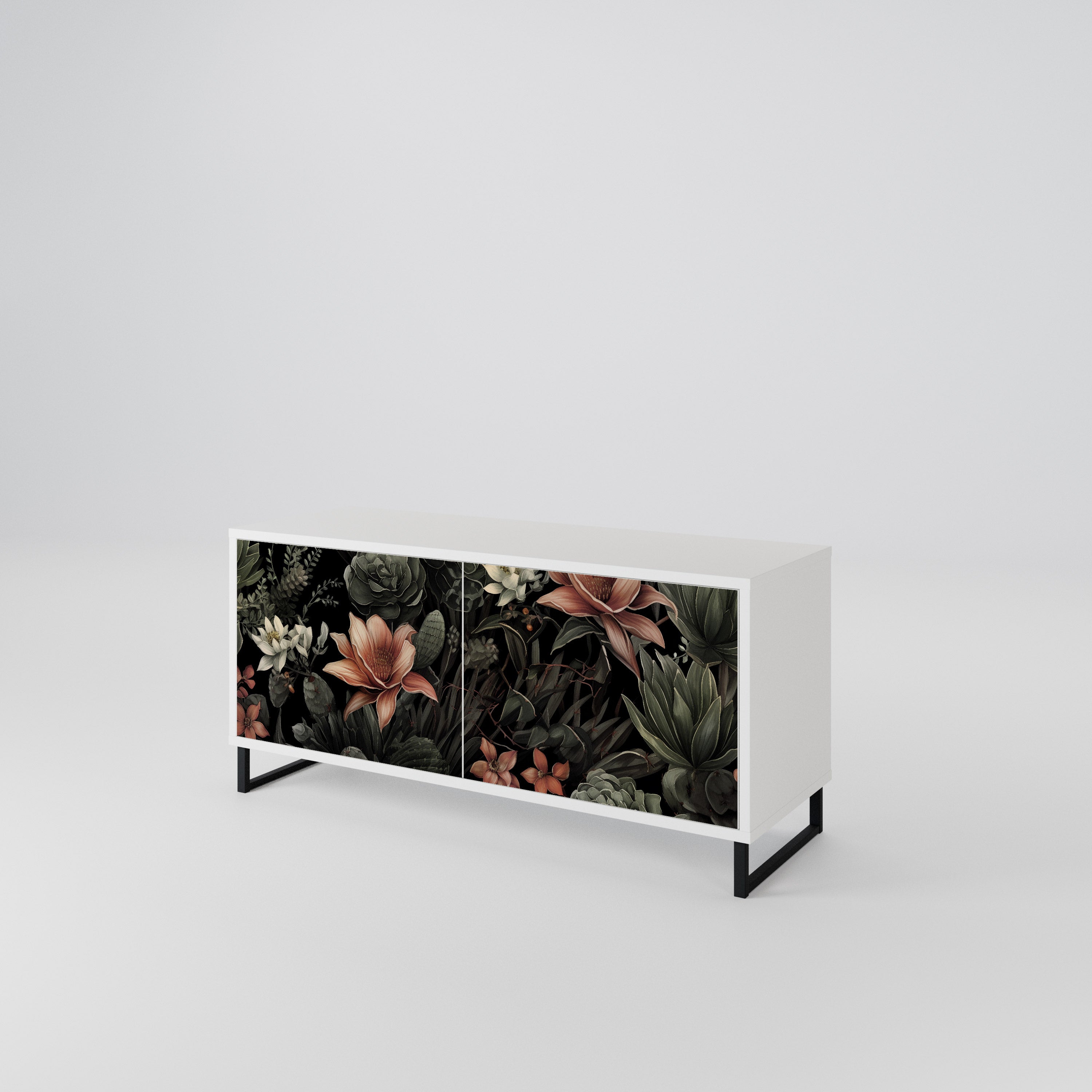 SECRET VERDURE Compact 2-Door TV Cabinet