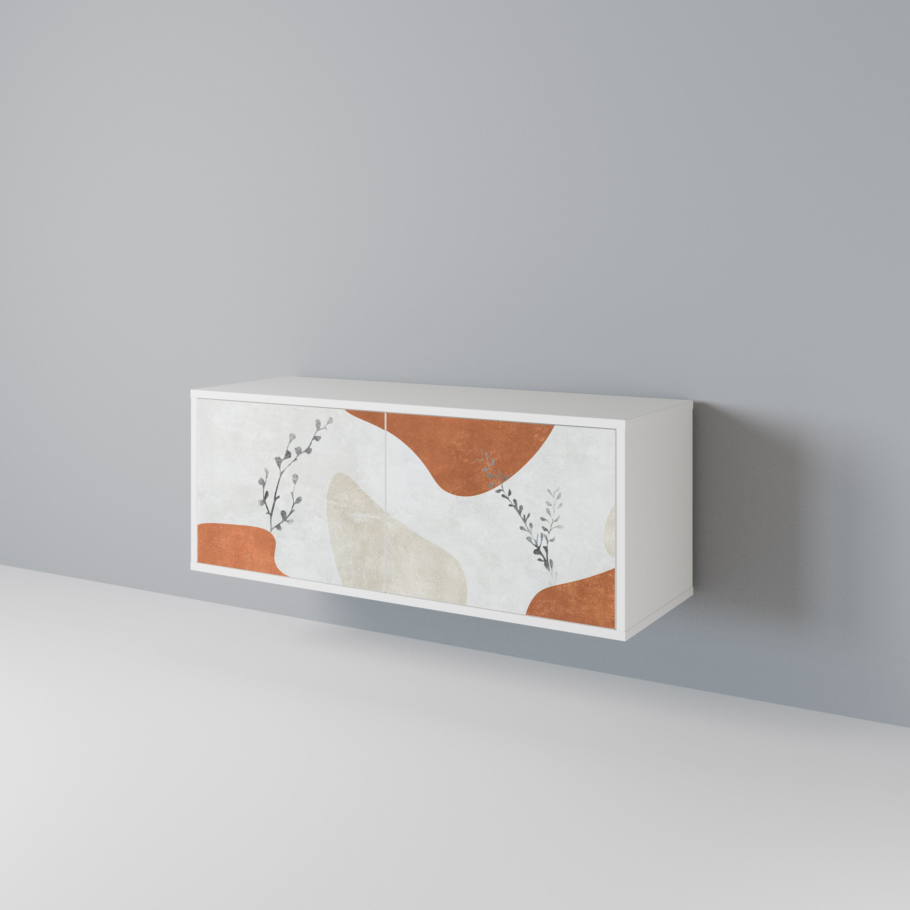 TRANQUIL TWIG Compact 2-Door TV Cabinet