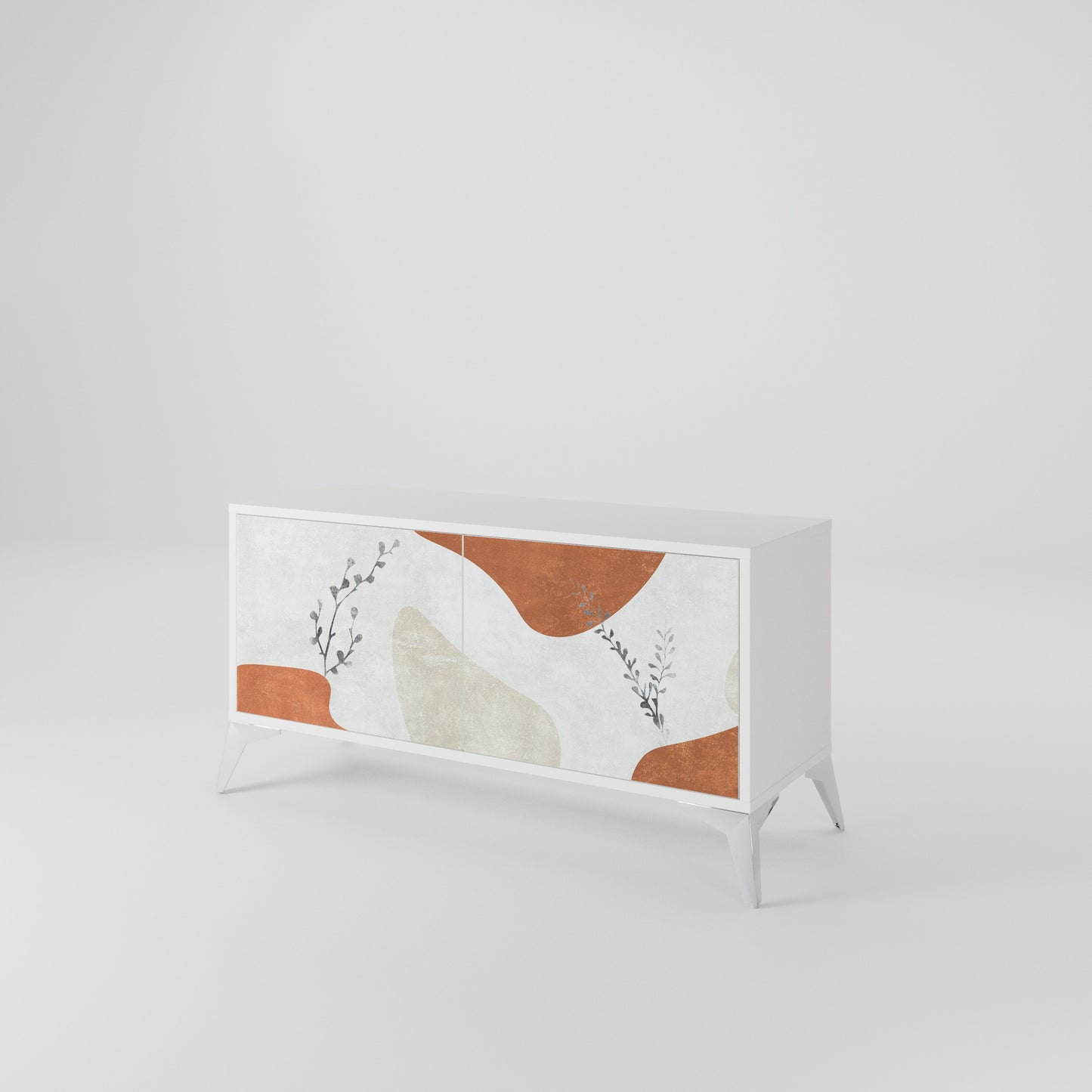 TRANQUIL TWIG Compact 2-Door TV Cabinet