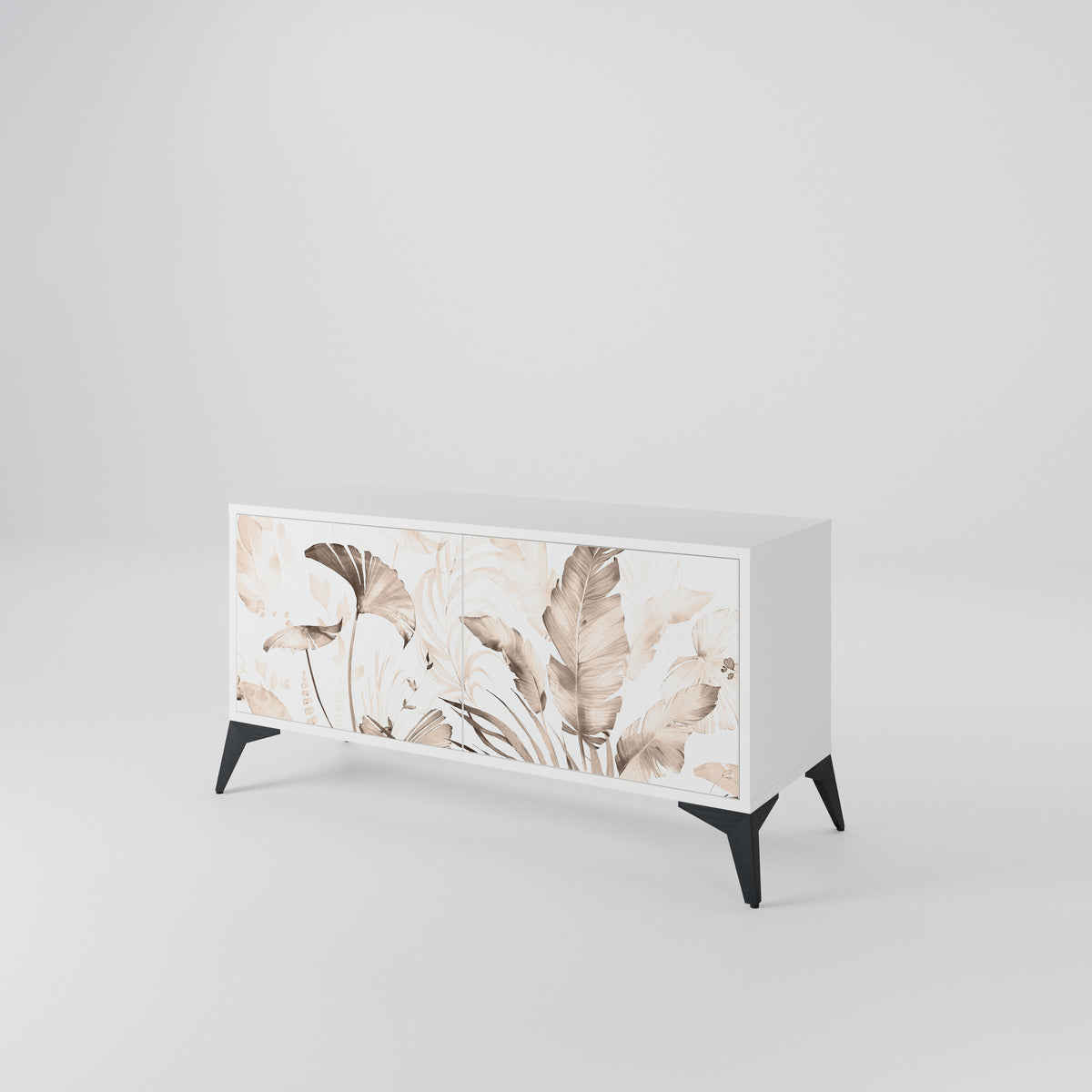 WILD TENDERNESS Compact 2-Door TV Cabinet