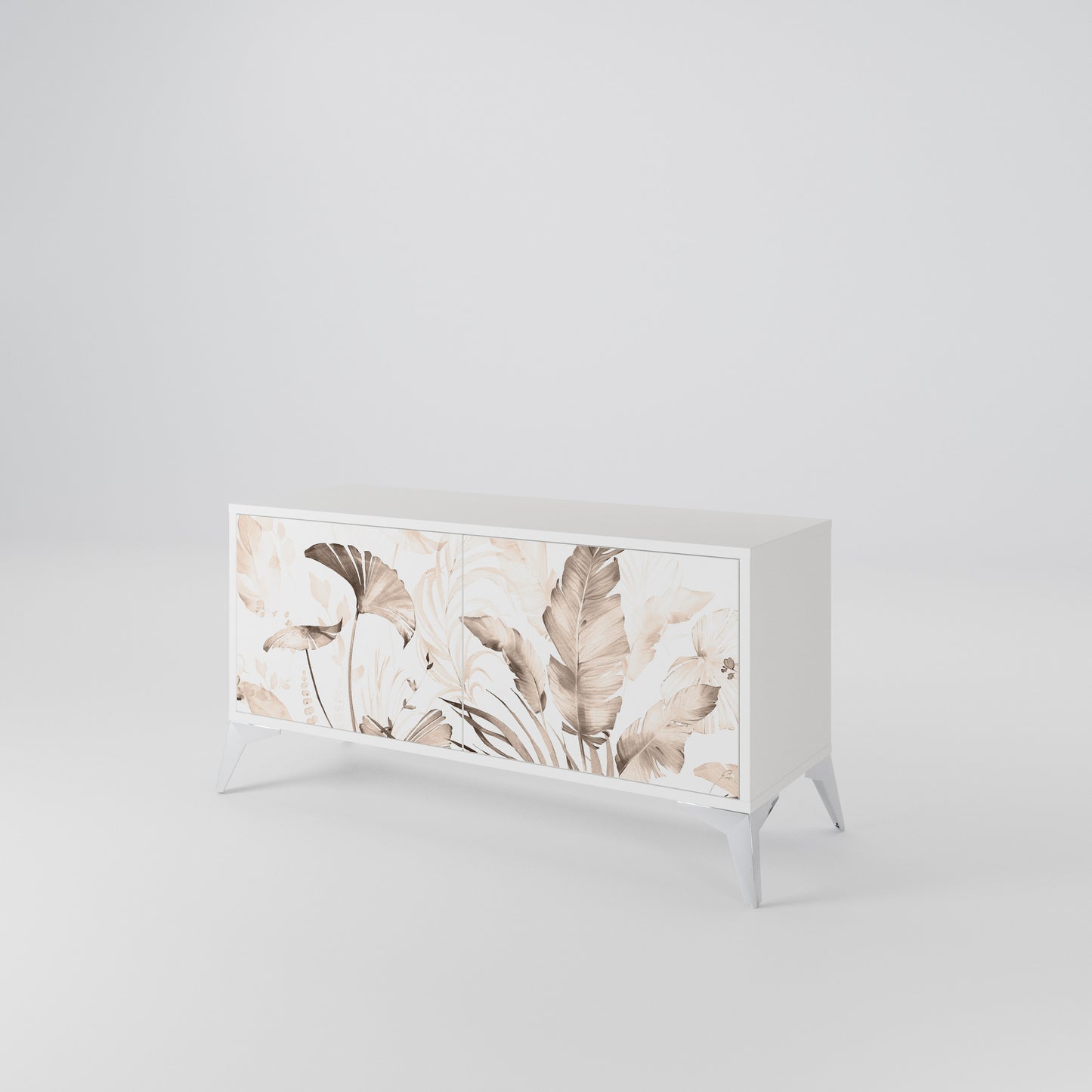 WILD TENDERNESS Compact 2-Door TV Cabinet
