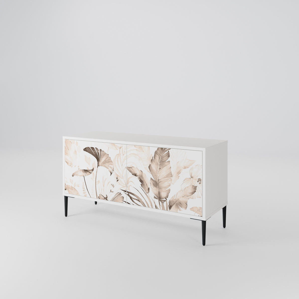 WILD TENDERNESS Compact 2-Door TV Cabinet