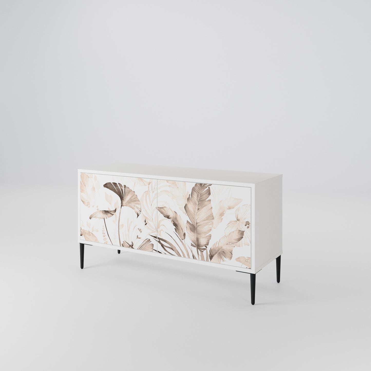 WILD TENDERNESS Compact 2-Door TV Cabinet