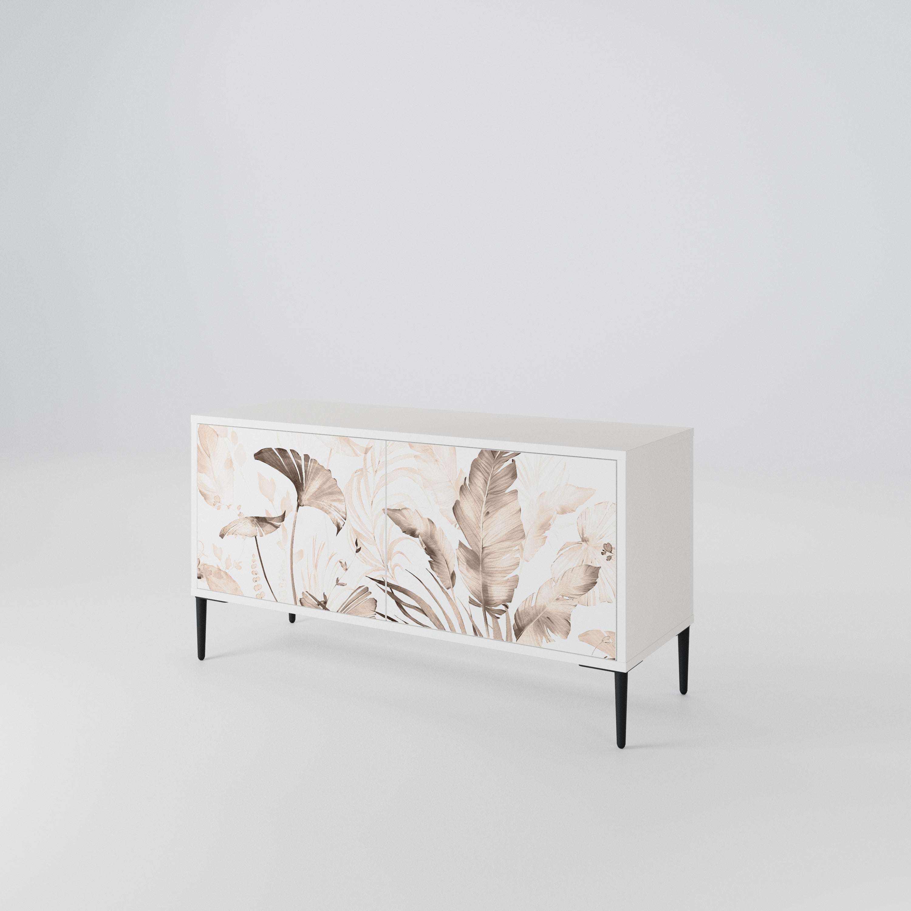 WILD TENDERNESS Compact 2-Door TV Cabinet