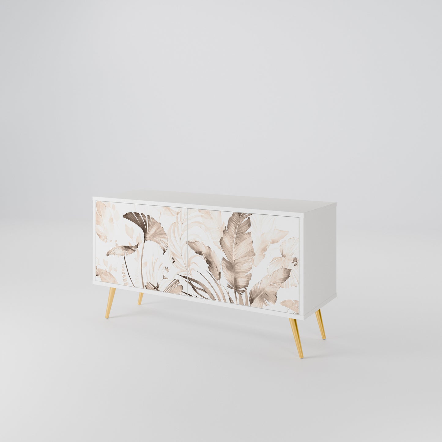 WILD TENDERNESS Compact 2-Door TV Cabinet