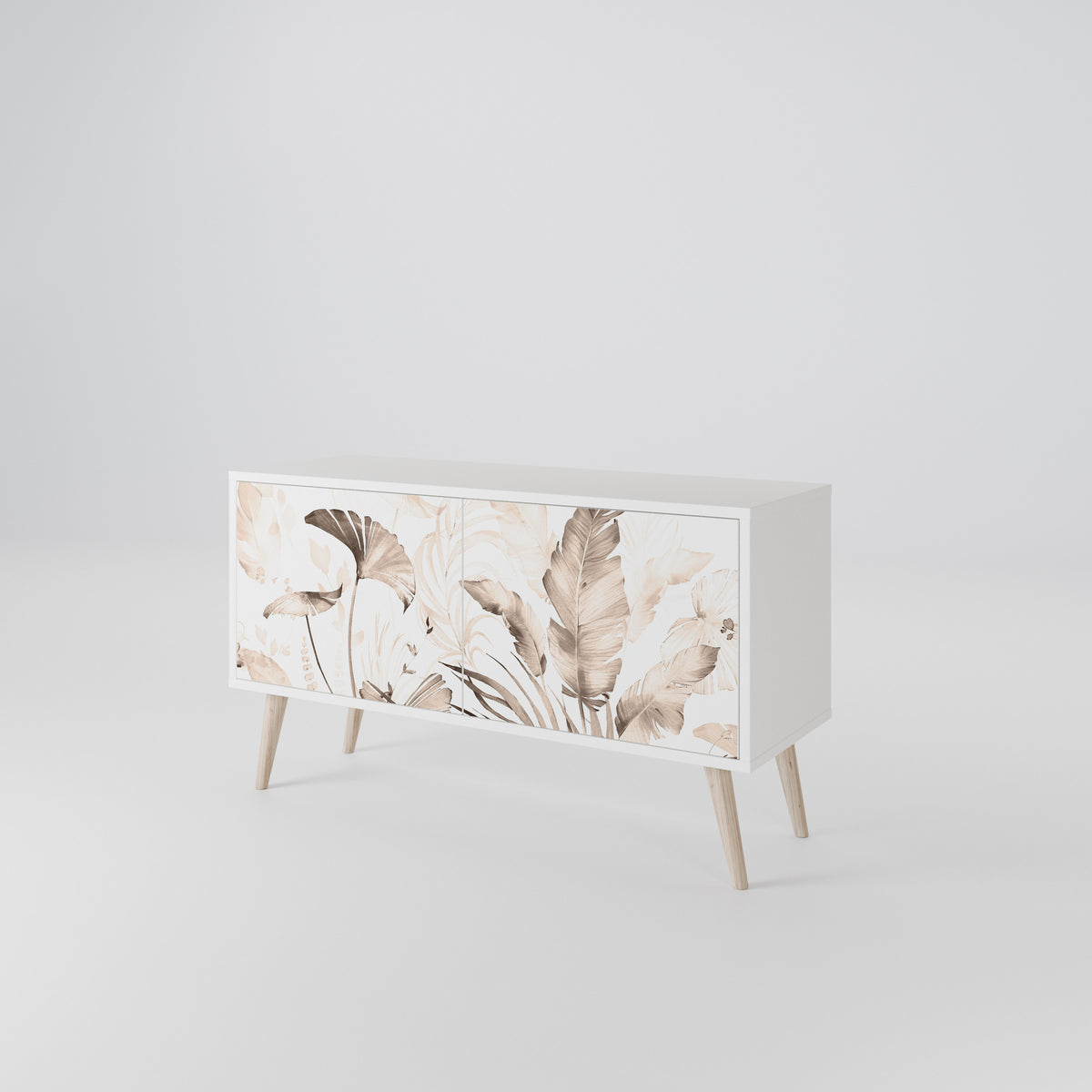 WILD TENDERNESS Compact 2-Door TV Cabinet