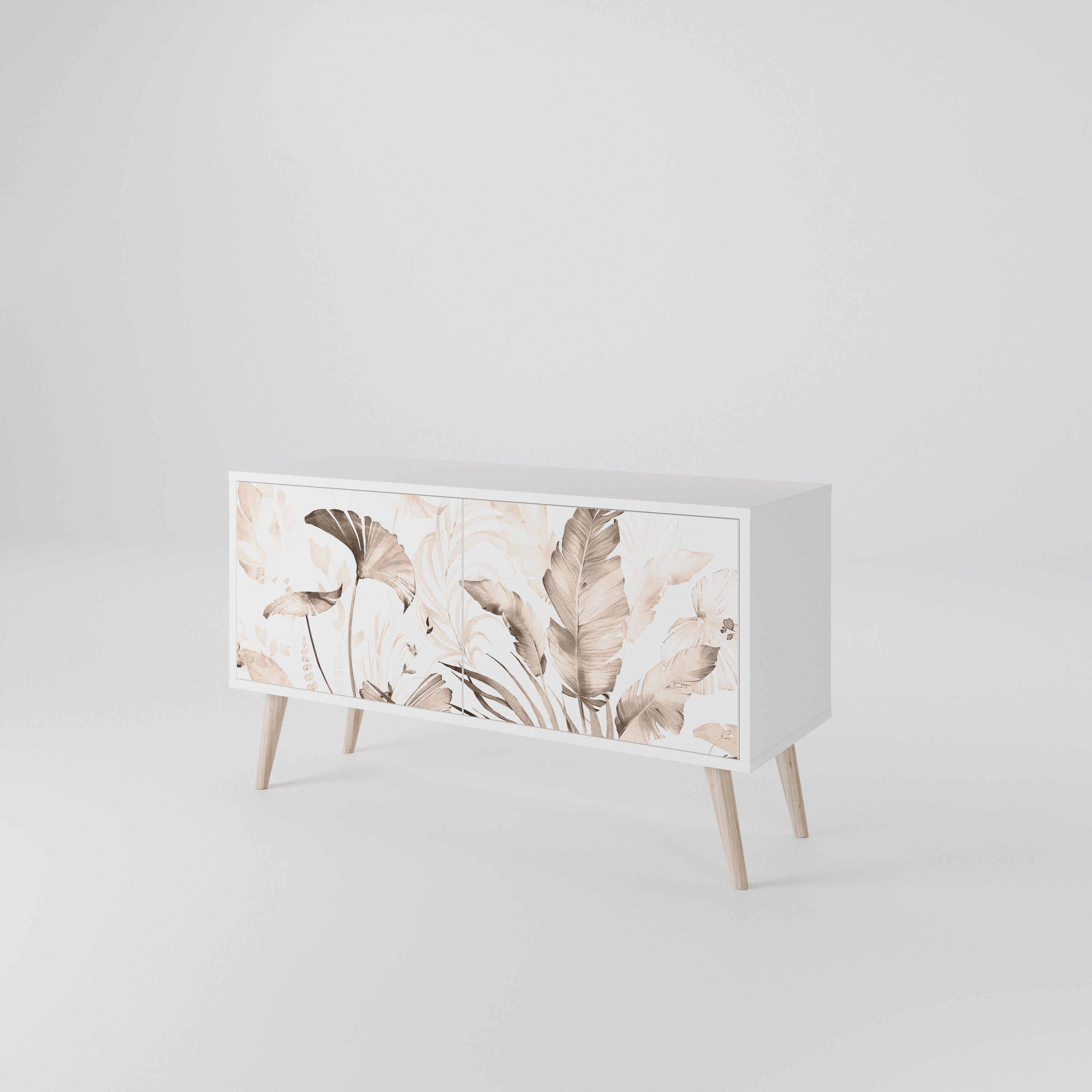 WILD TENDERNESS Compact 2-Door TV Cabinet