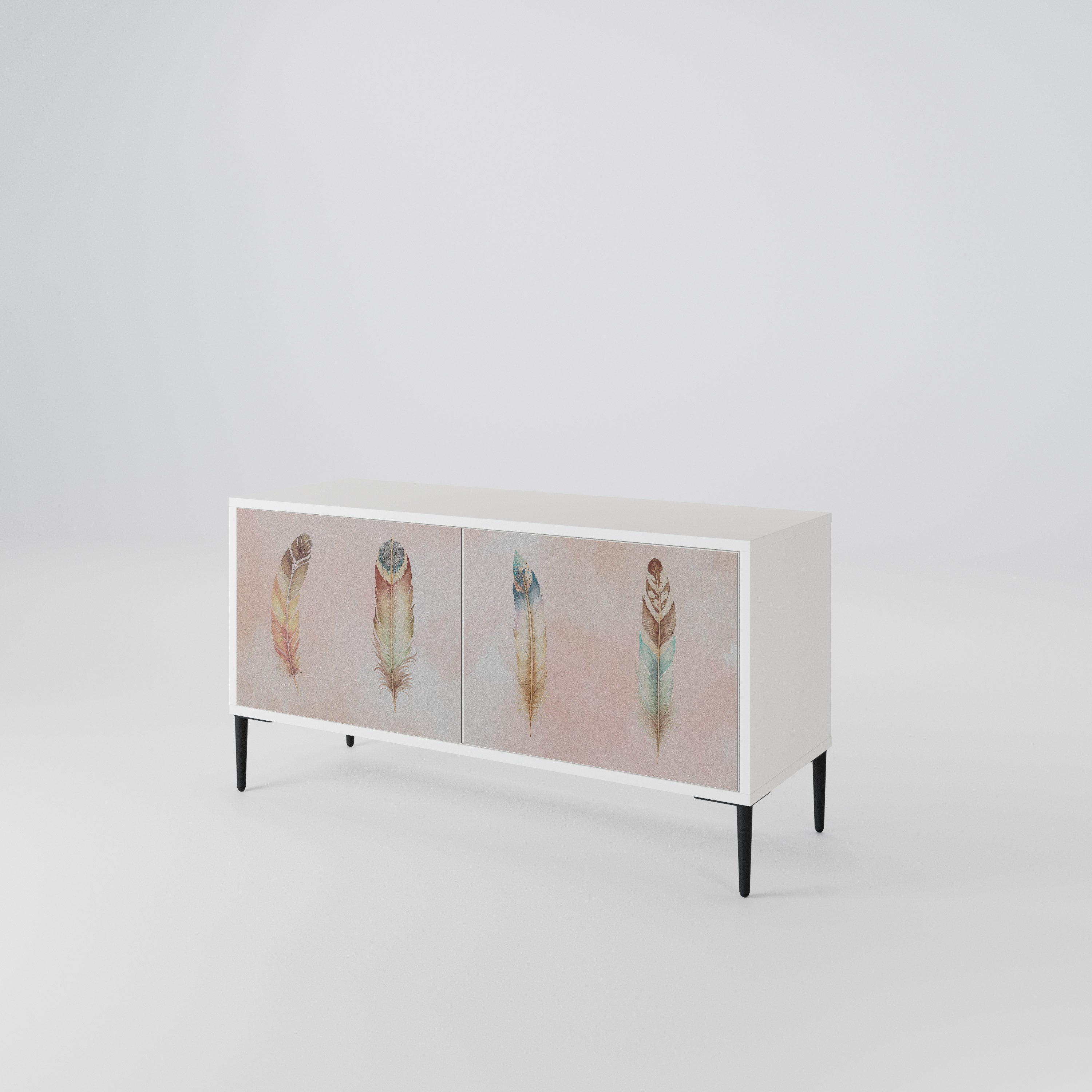 THE DELIQUESCE Compact 2-Door TV Cabinet