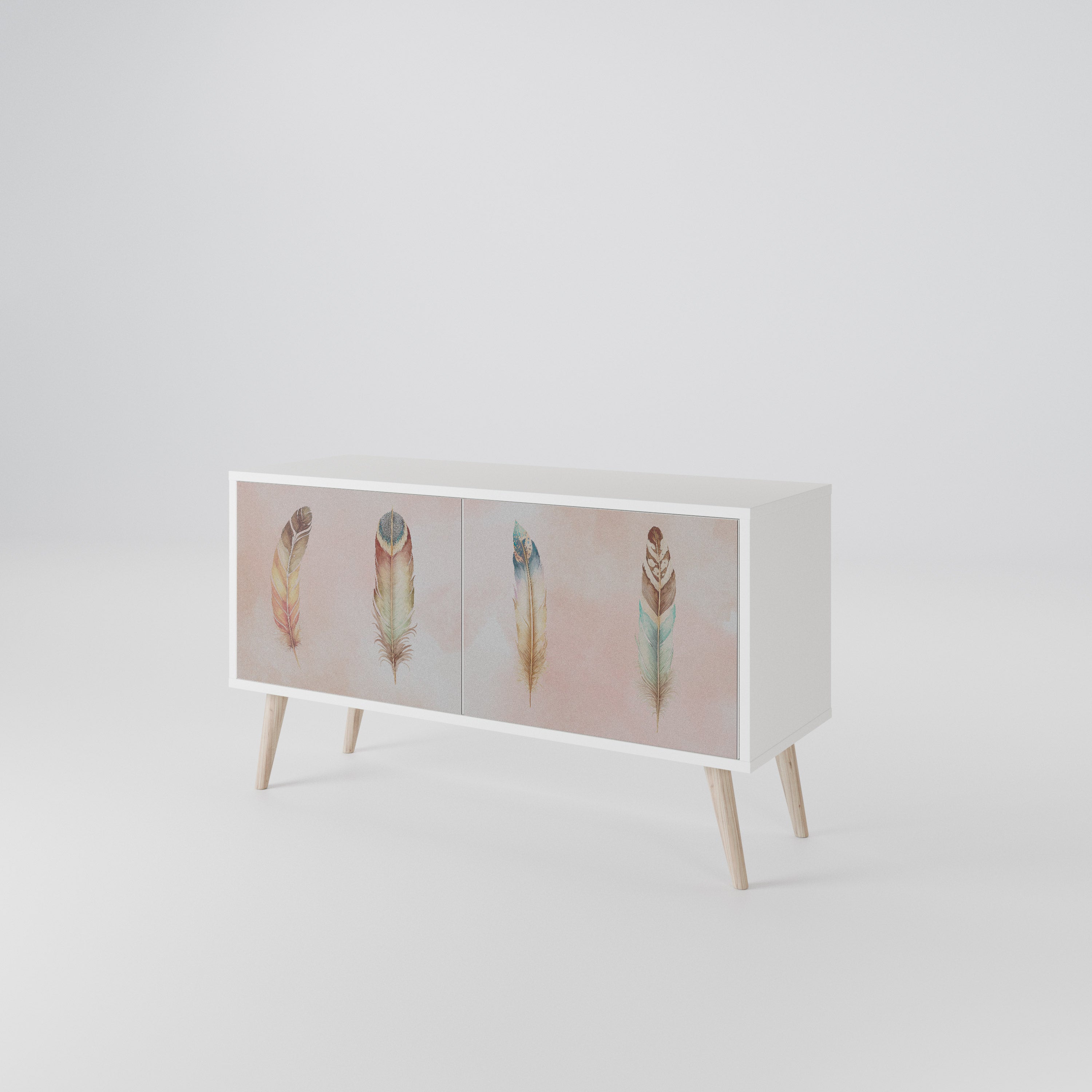 THE DELIQUESCE Compact 2-Door TV Cabinet