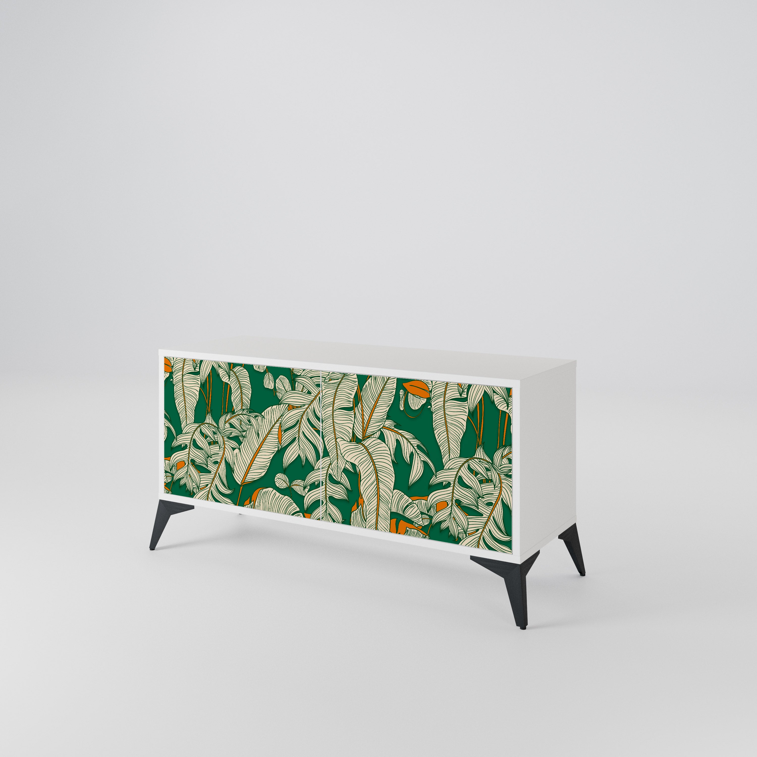 VERDANT PLEASURES Compact 2-Door TV Cabinet