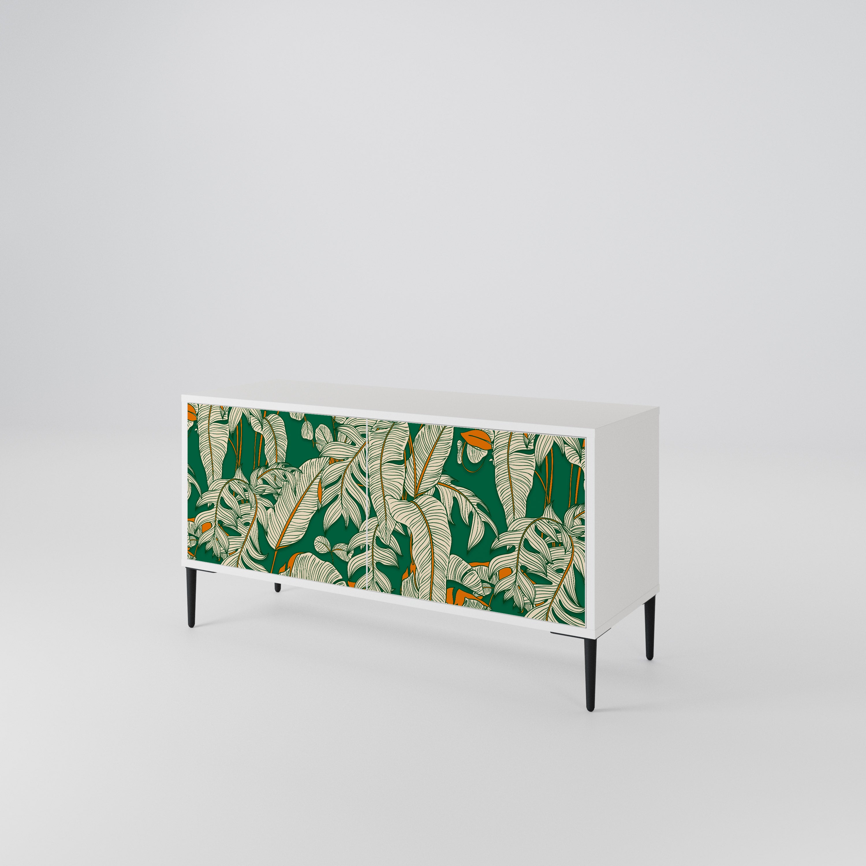 VERDANT PLEASURES Compact 2-Door TV Cabinet