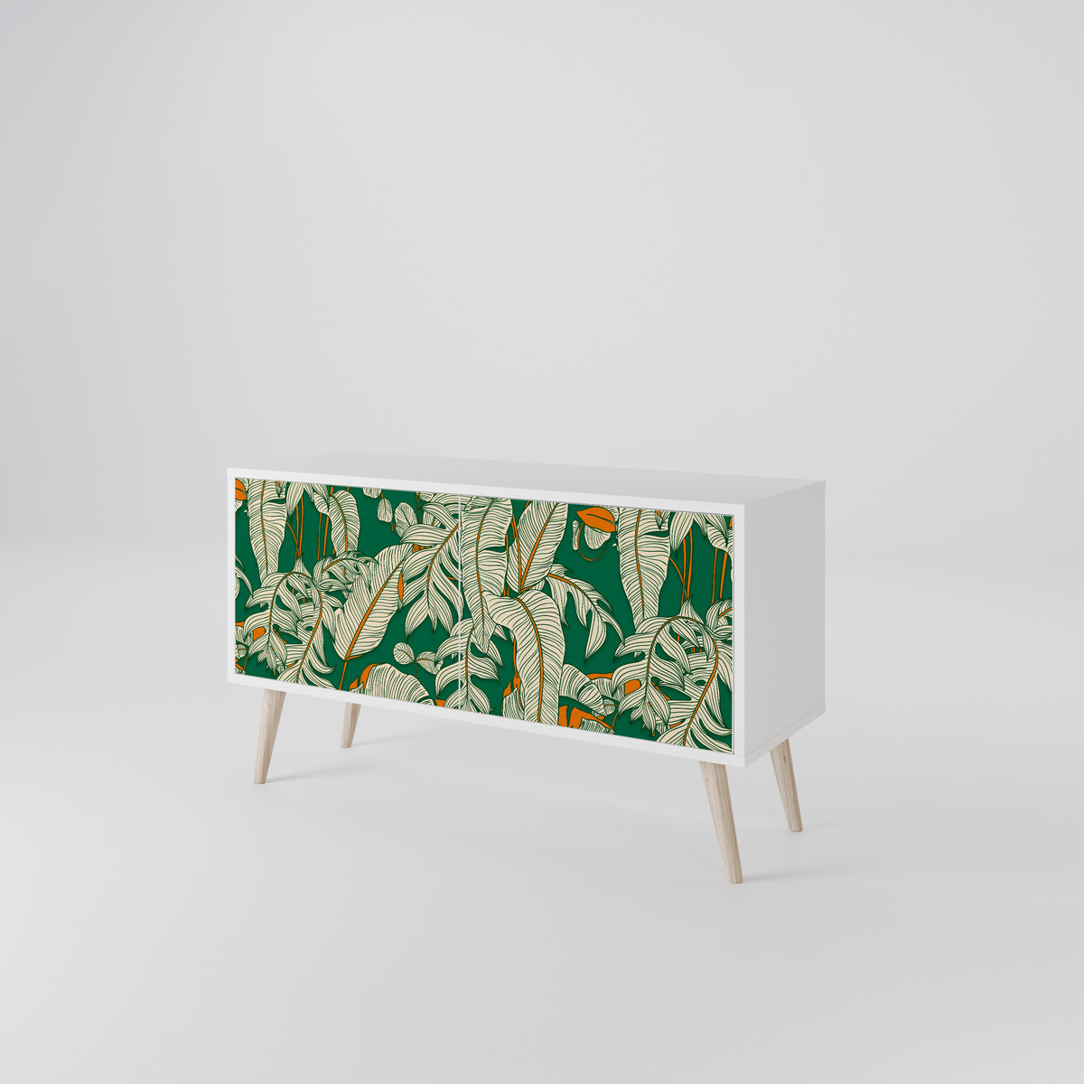VERDANT PLEASURES Compact 2-Door TV Cabinet