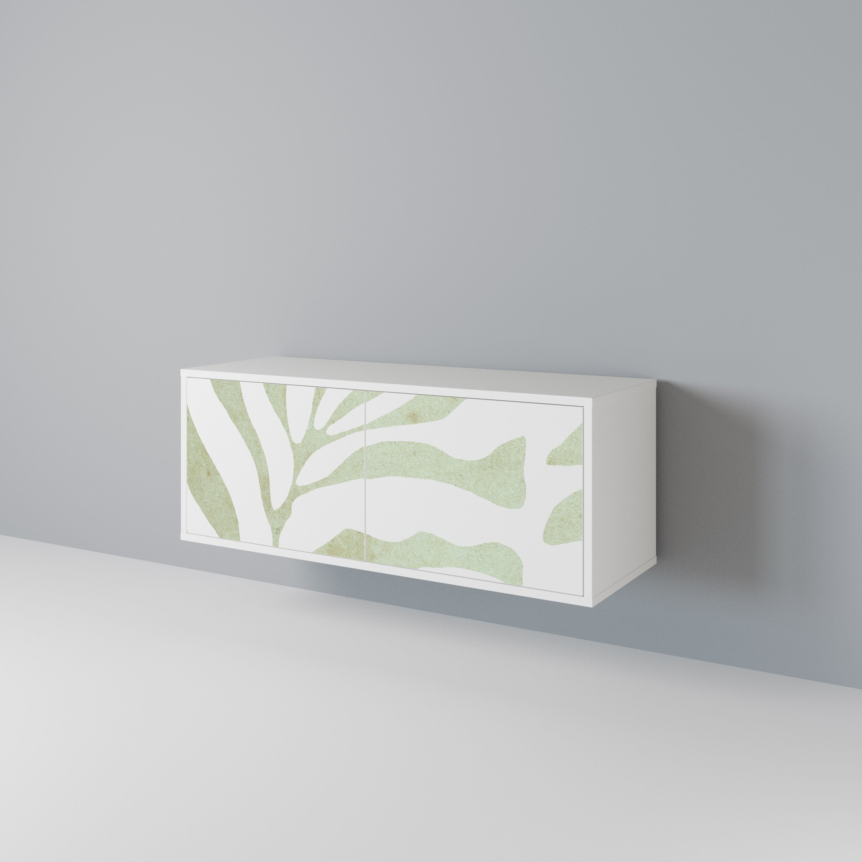 BOTANICAL SPARK Compact 2-Door TV Cabinet