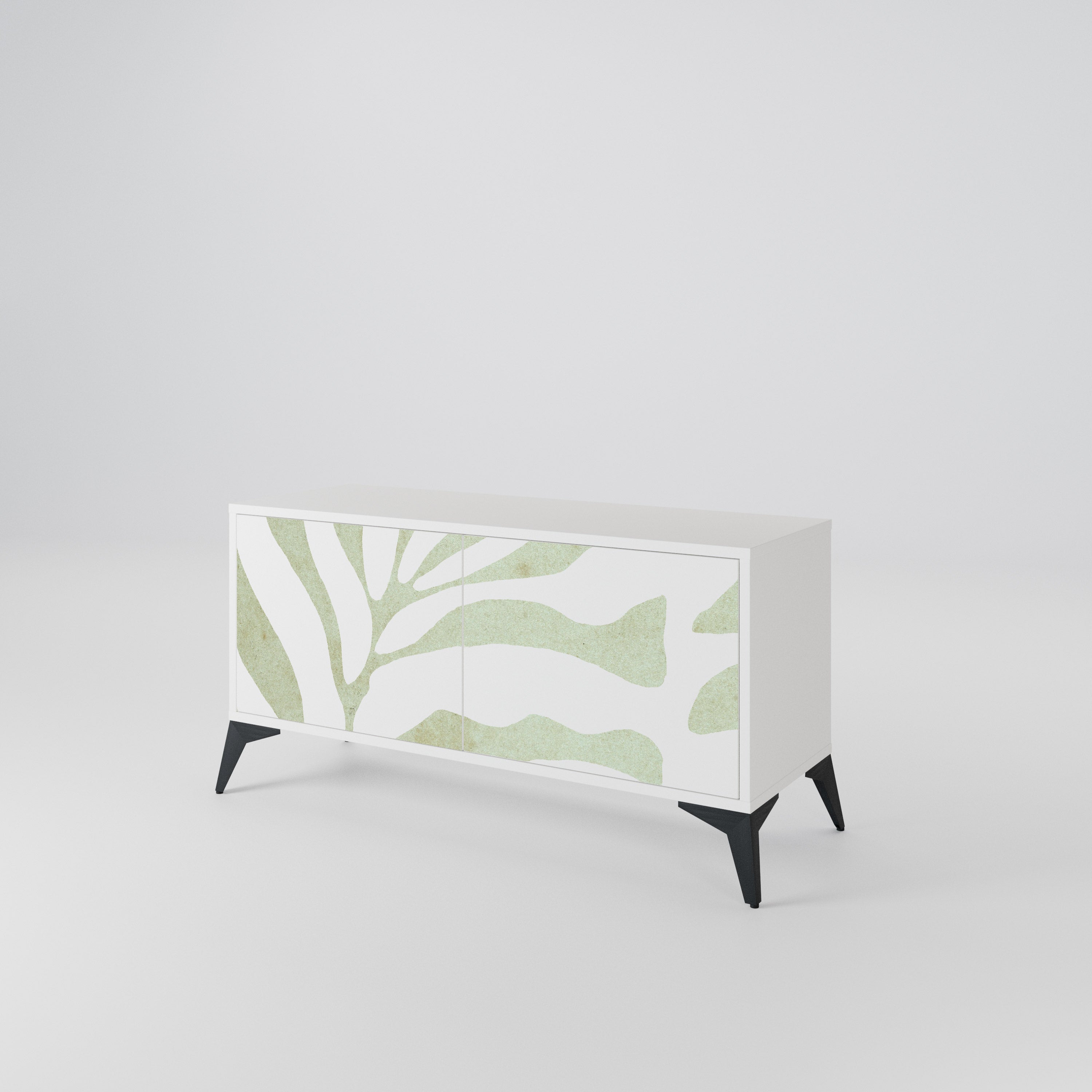 BOTANICAL SPARK Compact 2-Door TV Cabinet