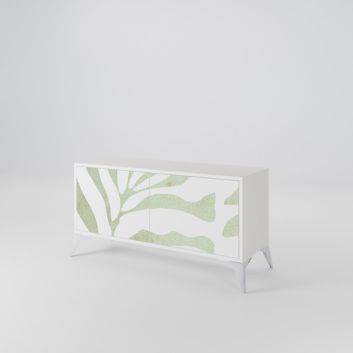 BOTANICAL SPARK Compact 2-Door TV Cabinet