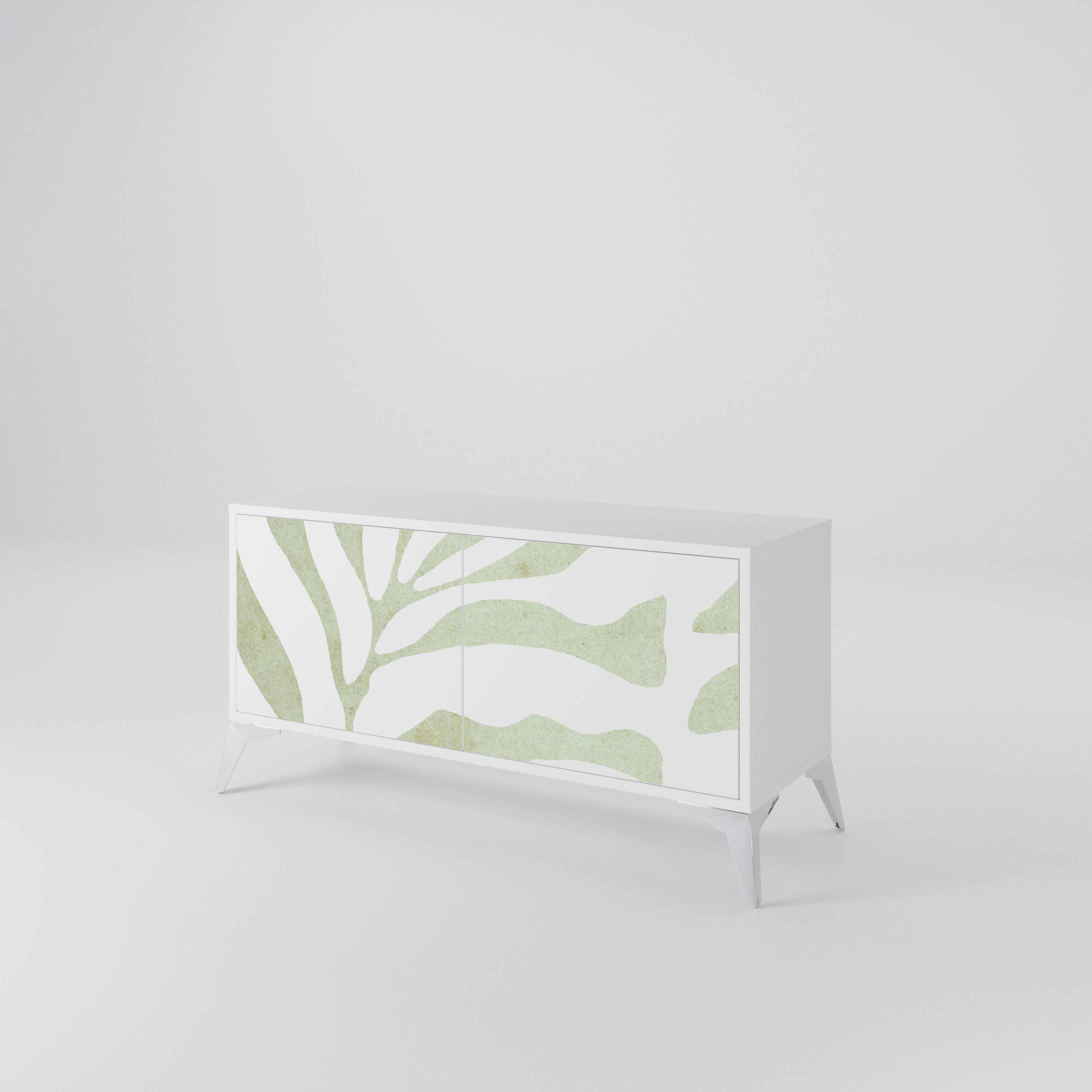 BOTANICAL SPARK Compact 2-Door TV Cabinet
