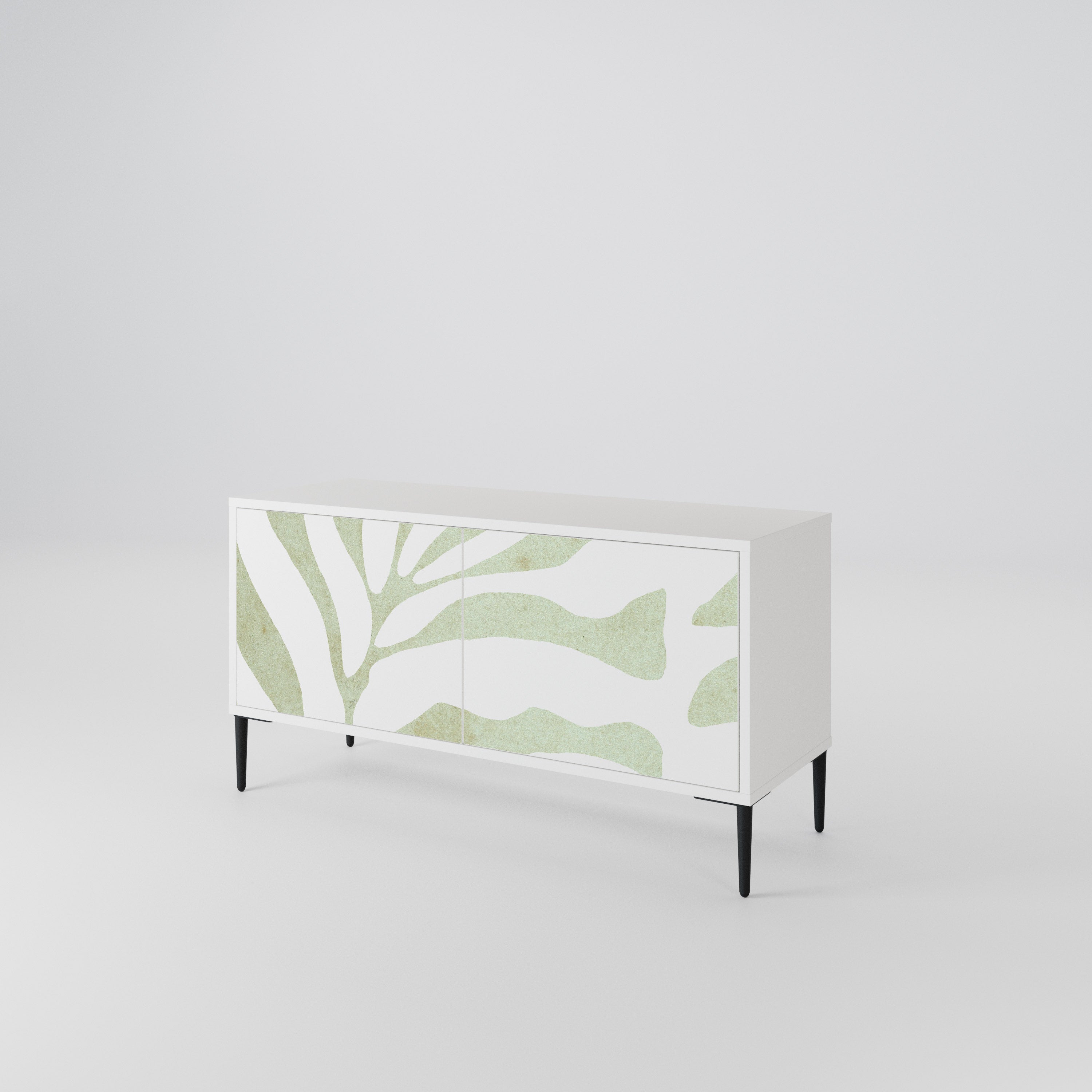 BOTANICAL SPARK Compact 2-Door TV Cabinet