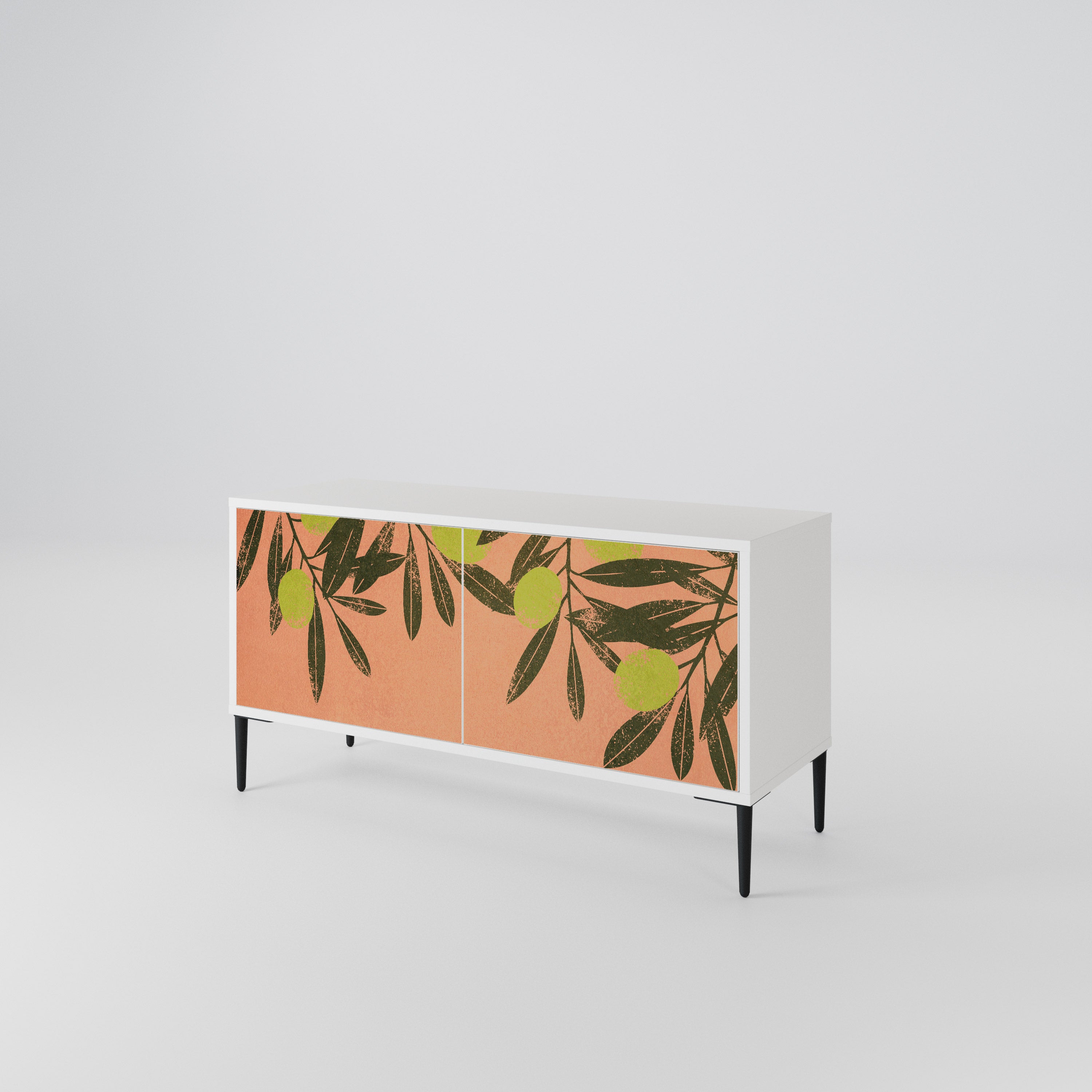 JUICY OLIVES Compact 2-Door TV Cabinet