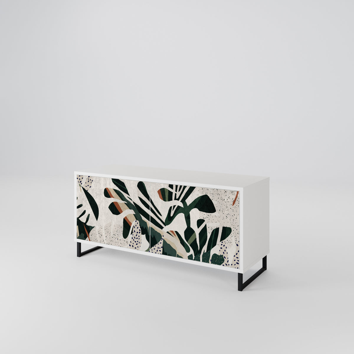 VERDURE FORMATION Compact 2-Door TV Cabinet