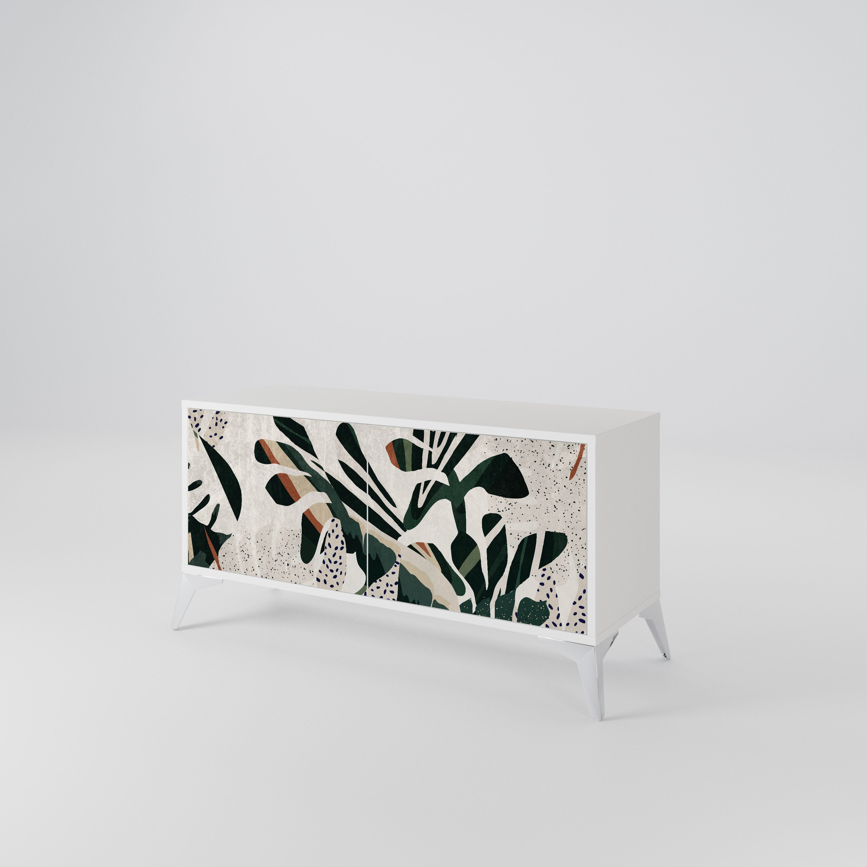 VERDURE FORMATION Compact 2-Door TV Cabinet