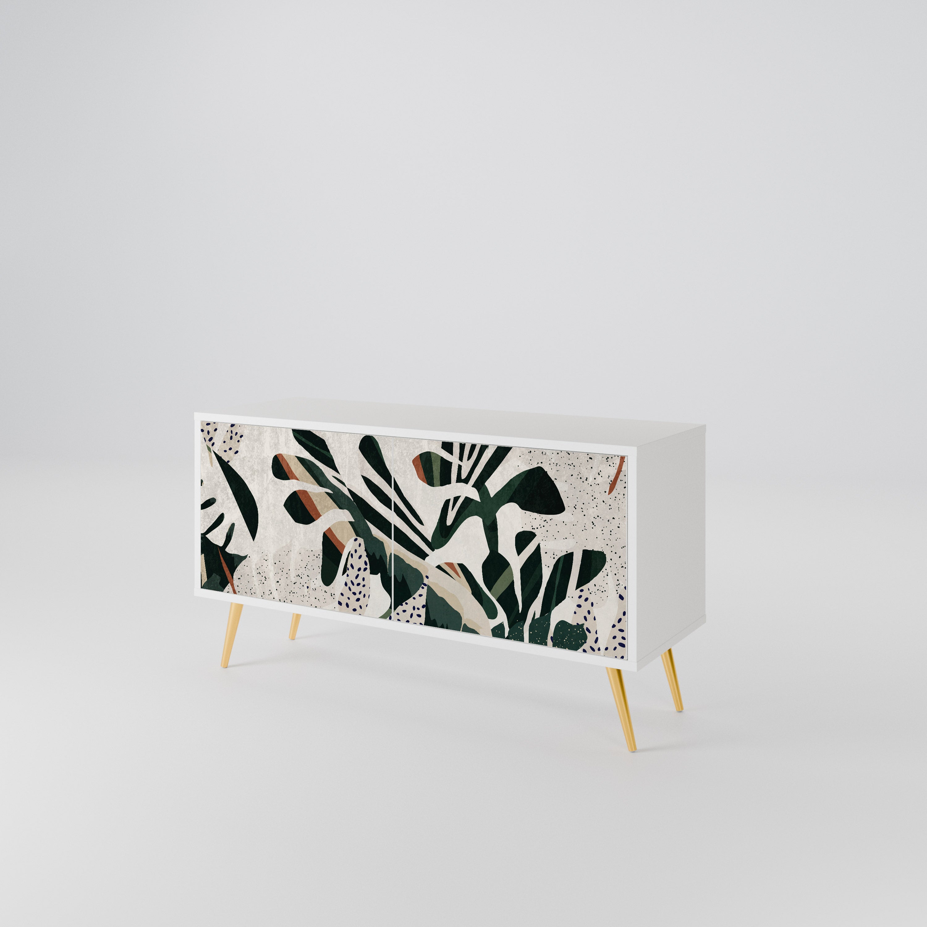 VERDURE FORMATION Compact 2-Door TV Cabinet