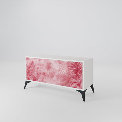 SWEET TROPICS Compact 2-Door TV Cabinet