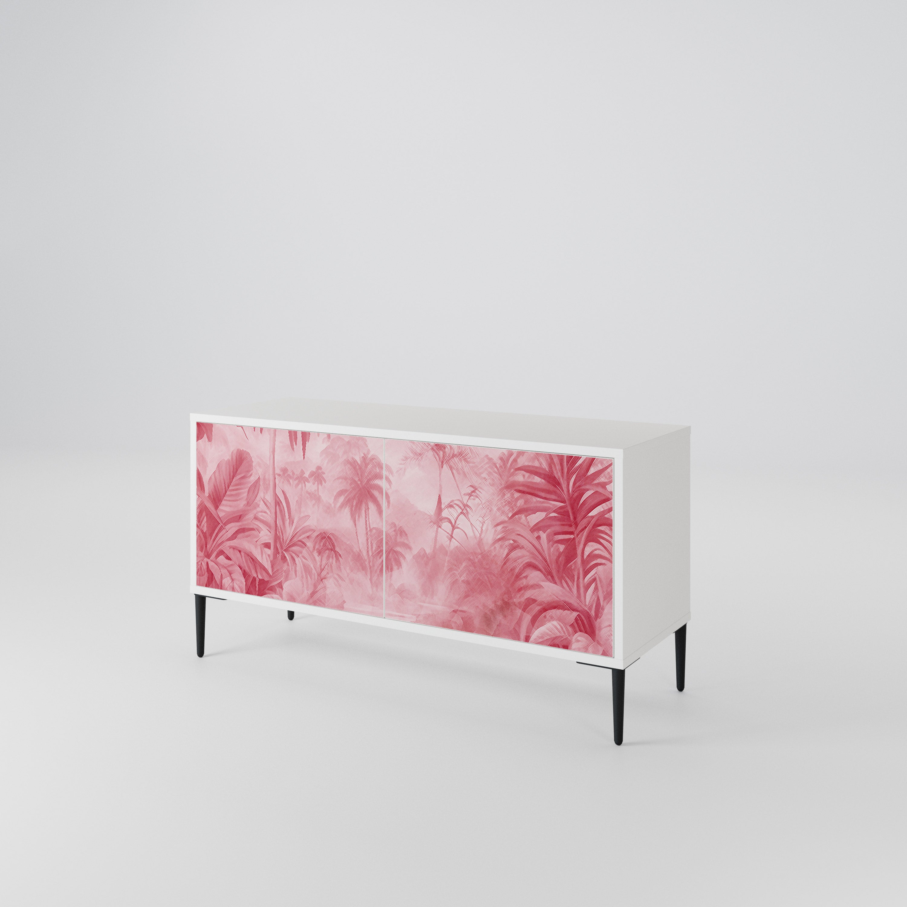 SWEET TROPICS Compact 2-Door TV Cabinet