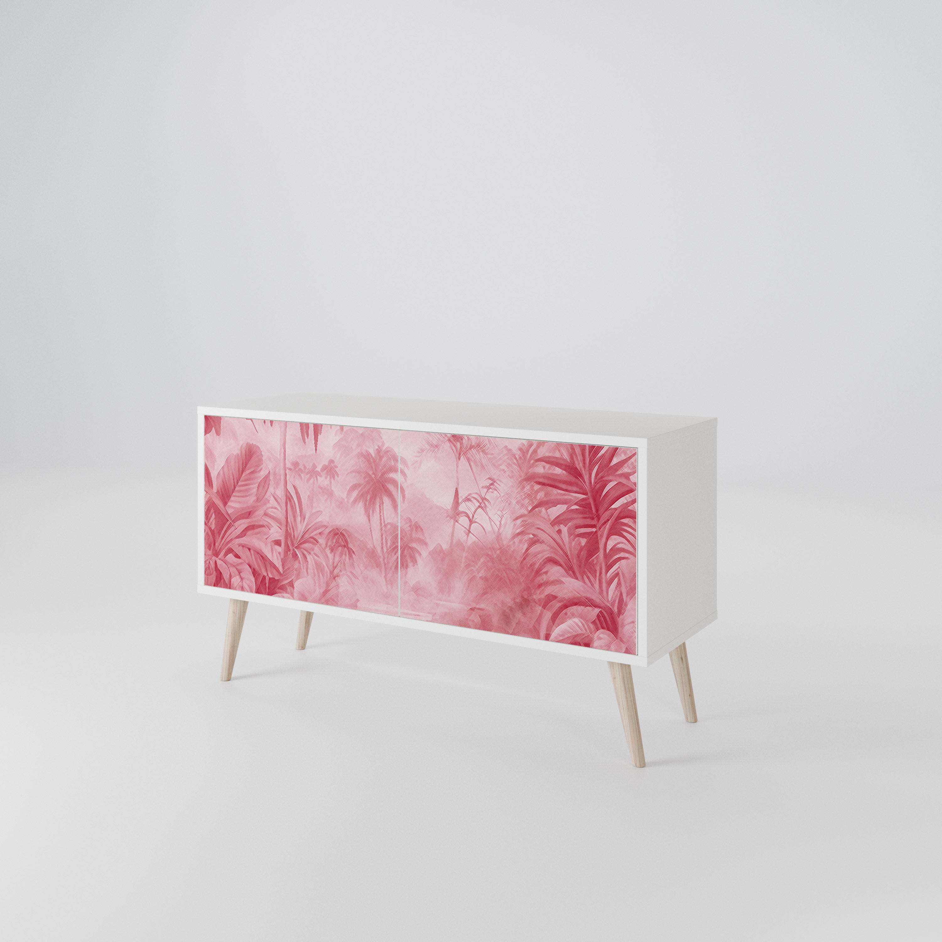 SWEET TROPICS Compact 2-Door TV Cabinet