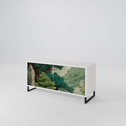 VERDURE ABYSS Compact 2-Door TV Cabinet