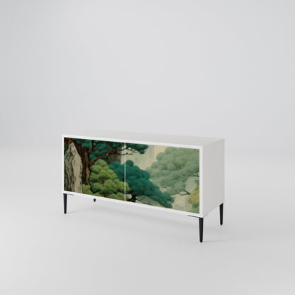 VERDURE ABYSS Compact 2-Door TV Cabinet