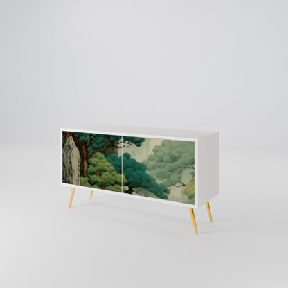 VERDURE ABYSS Compact 2-Door TV Cabinet