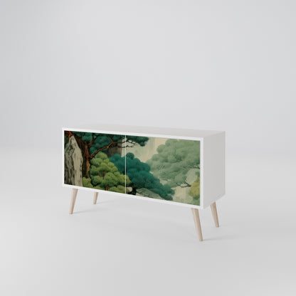 VERDURE ABYSS Compact 2-Door TV Cabinet