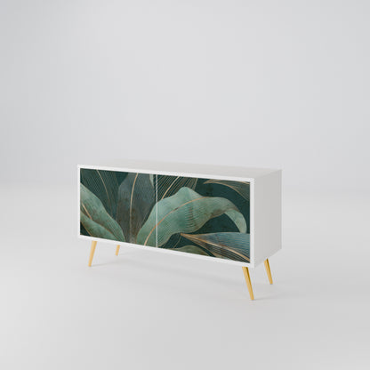 ROYAL GREEN Compact 2-Door TV Cabinet