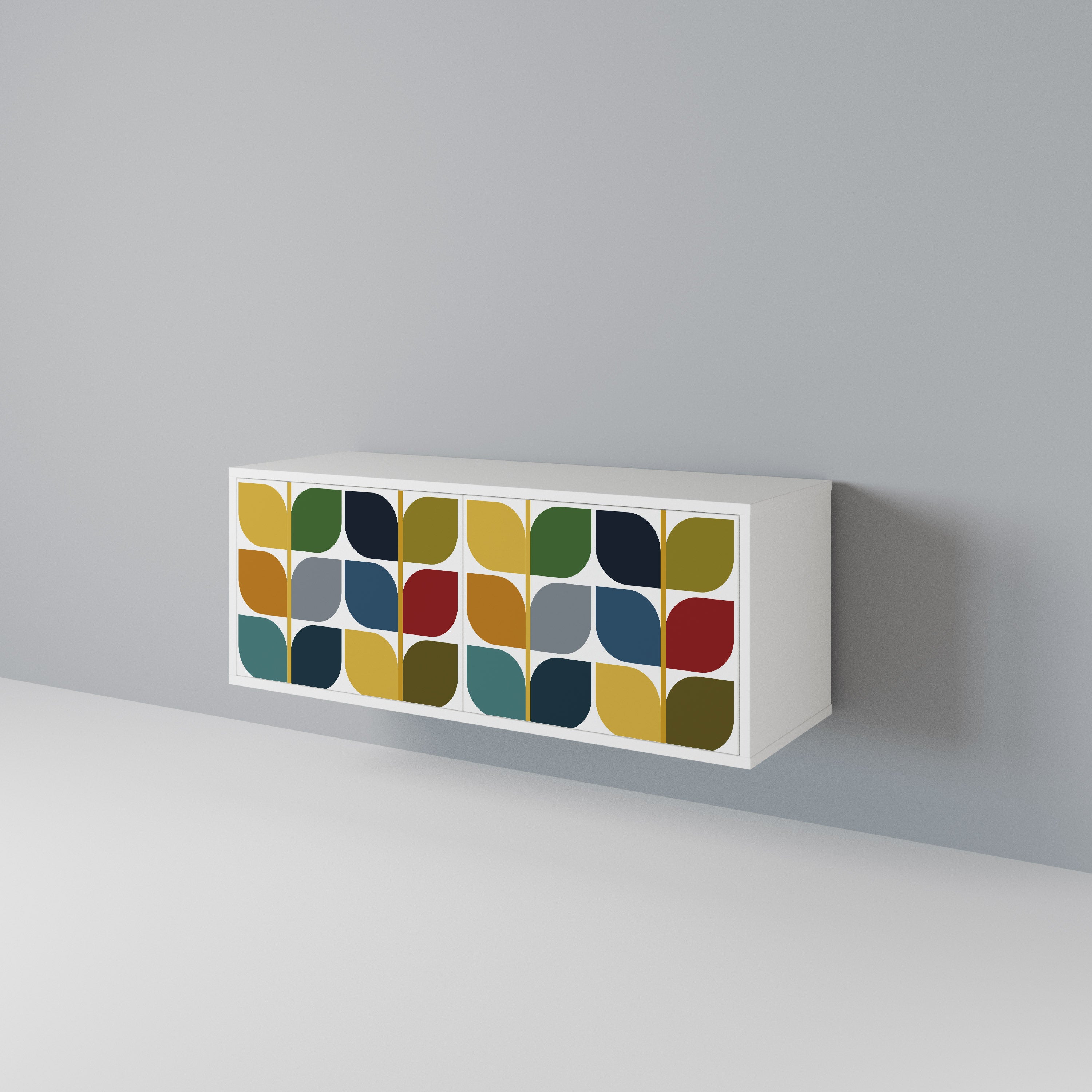 WEIGHTLESS HOURS Compact 2-Door TV Cabinet