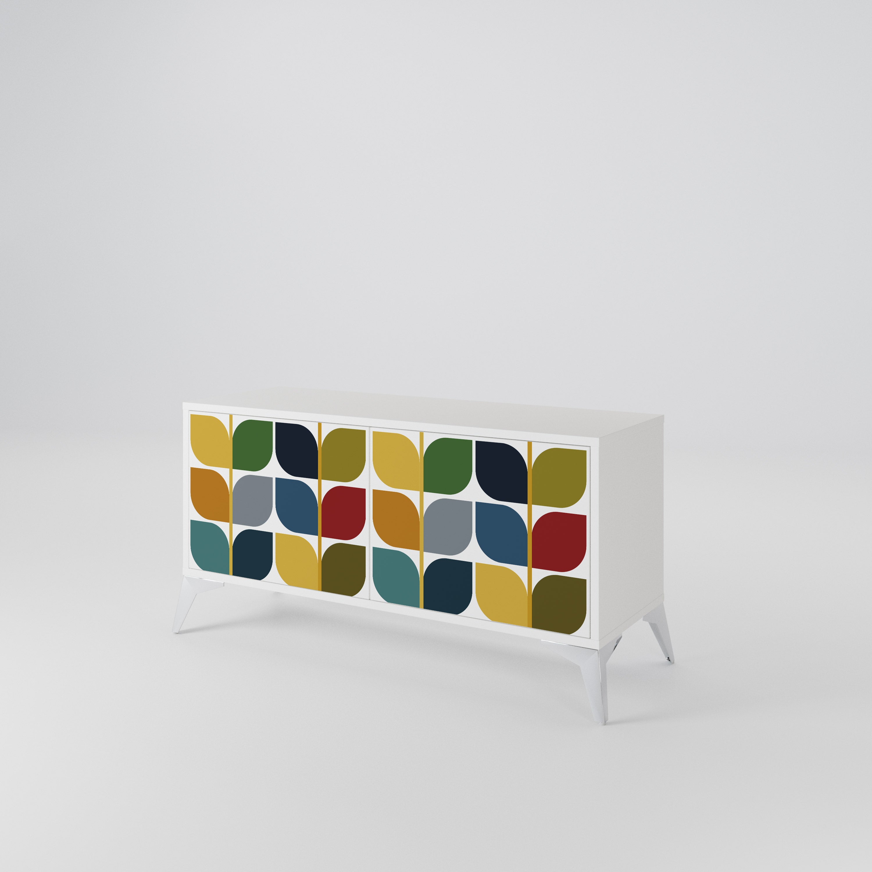 WEIGHTLESS HOURS Compact 2-Door TV Cabinet